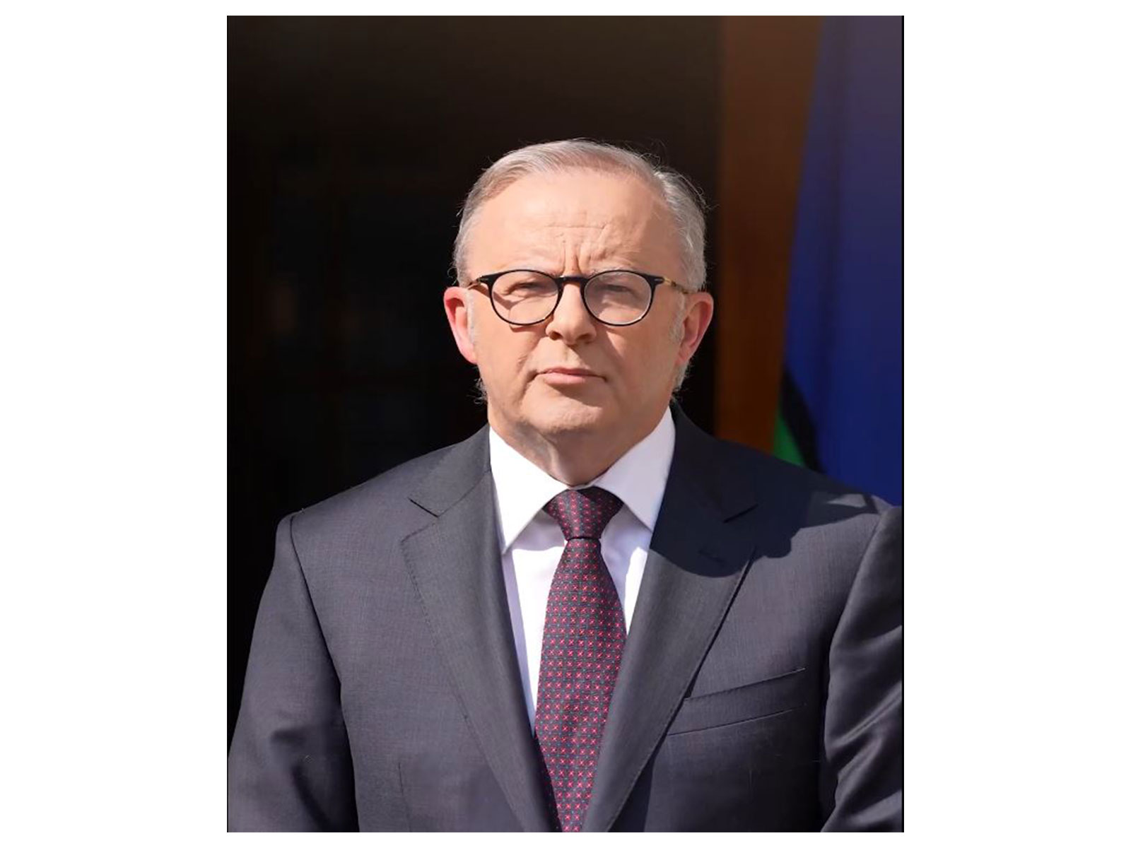 Australian Prime Minister Anthony Albanese speaks to reporters in Canberra. (Photo: X/@AlboMP)
