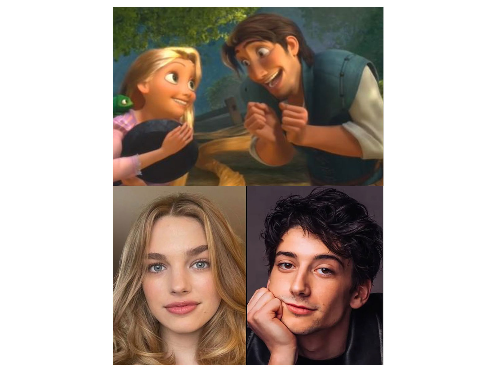Tangled live-action cast (Photo/instagram@waltdisneystudios)