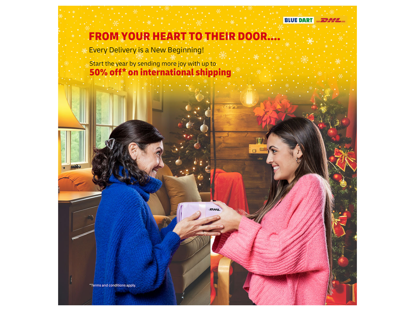 DHL Express India rolls out special festive discounts to help customers ship joy farther and faster this season.
