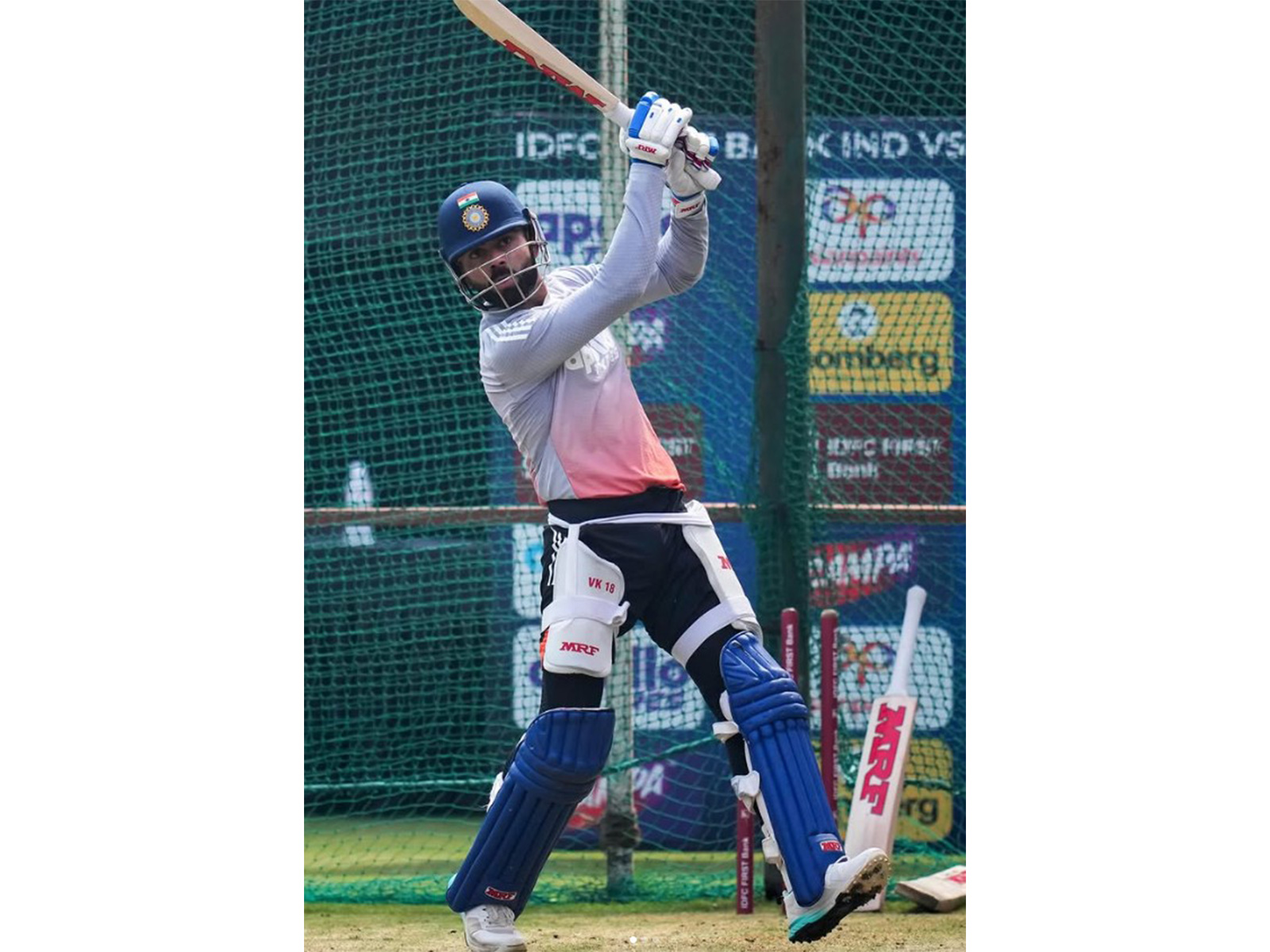 Virat Kohli in action in nets (Photo: virat.kohli Instagram)