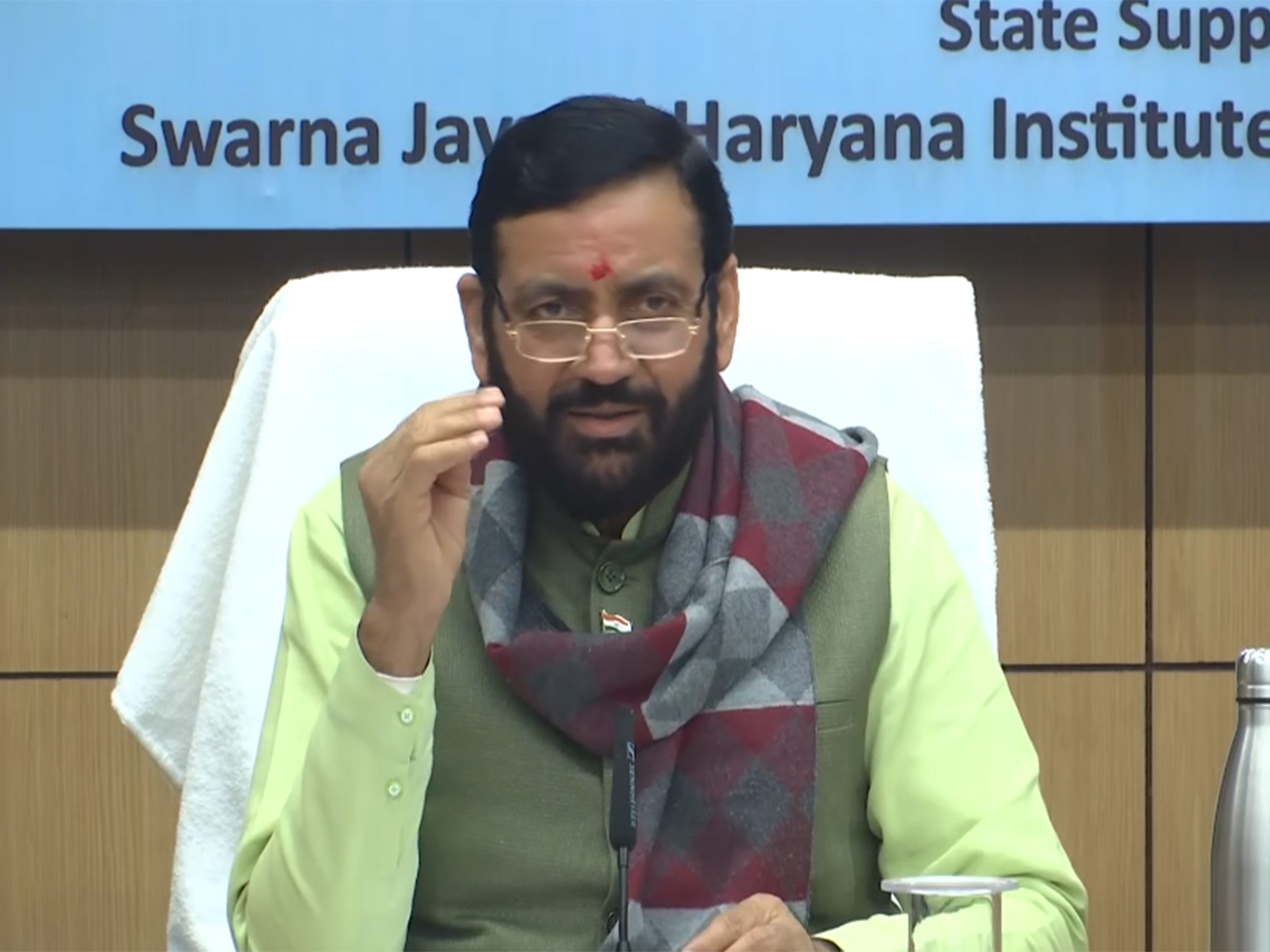 Haryana Chief Minister Nayab Singh Saini (Photo/ANI)