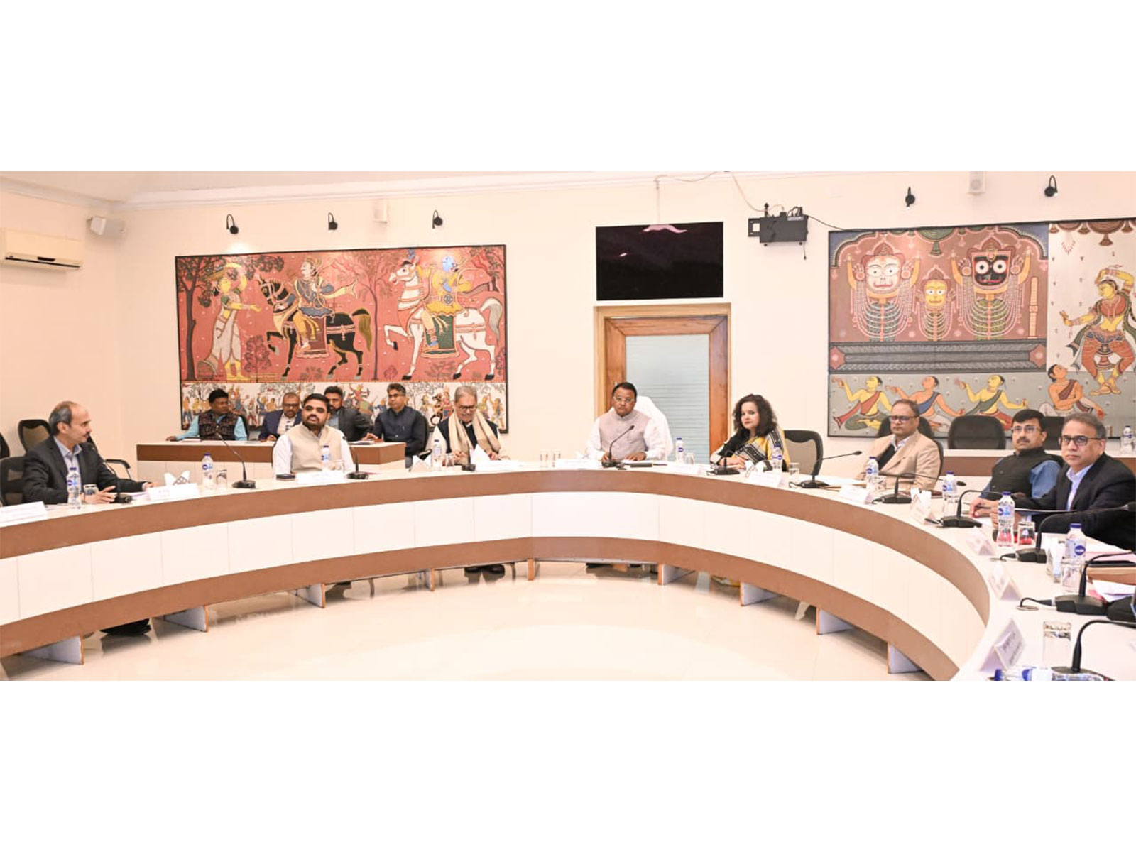 Odisha CM Mohan Charan Majhi chairs HLCA (Photo/ Odisha CMO)