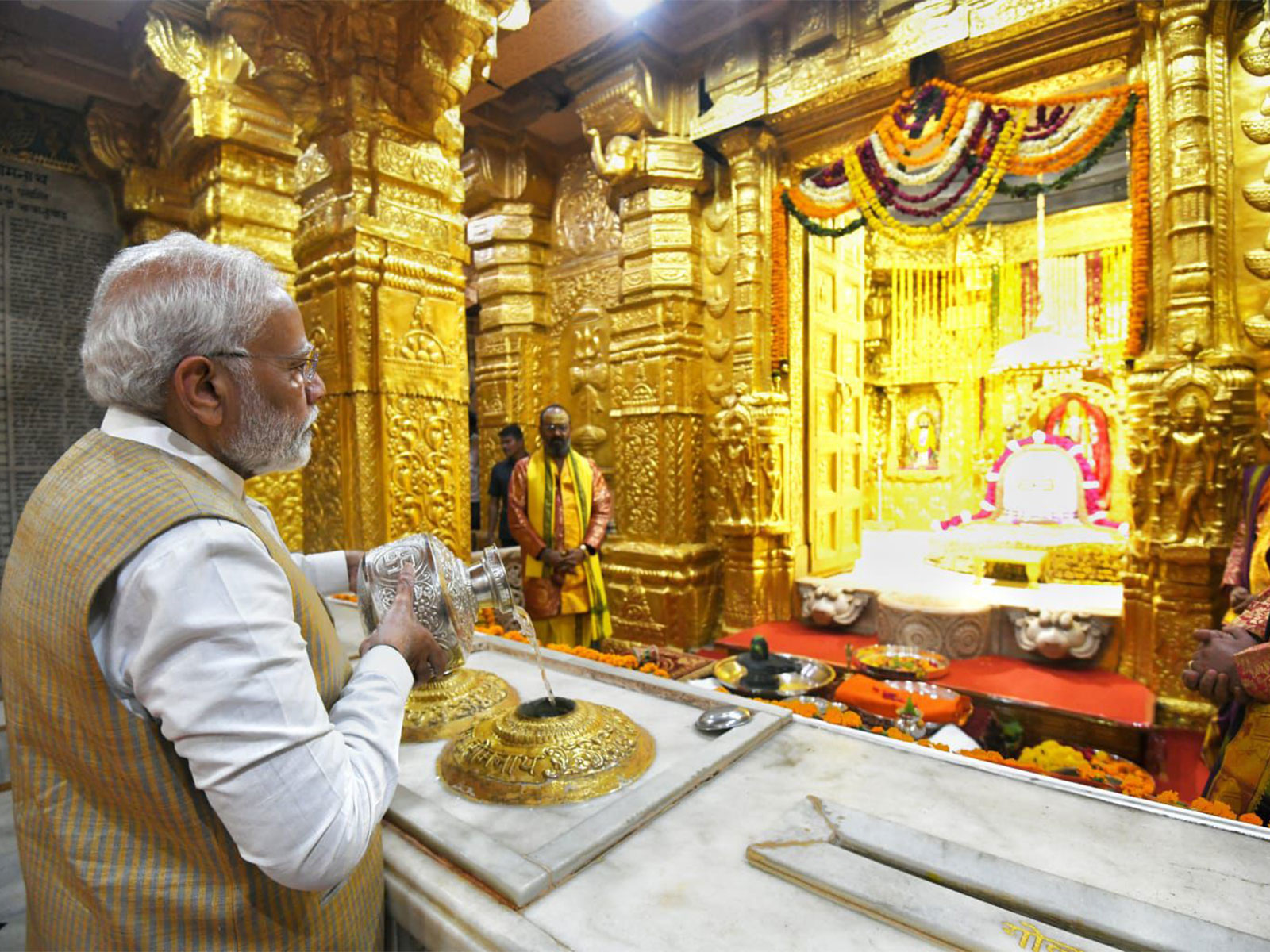 Prime Minister Narendra Modi in Somnath (File Photo/Gujarat CMO)