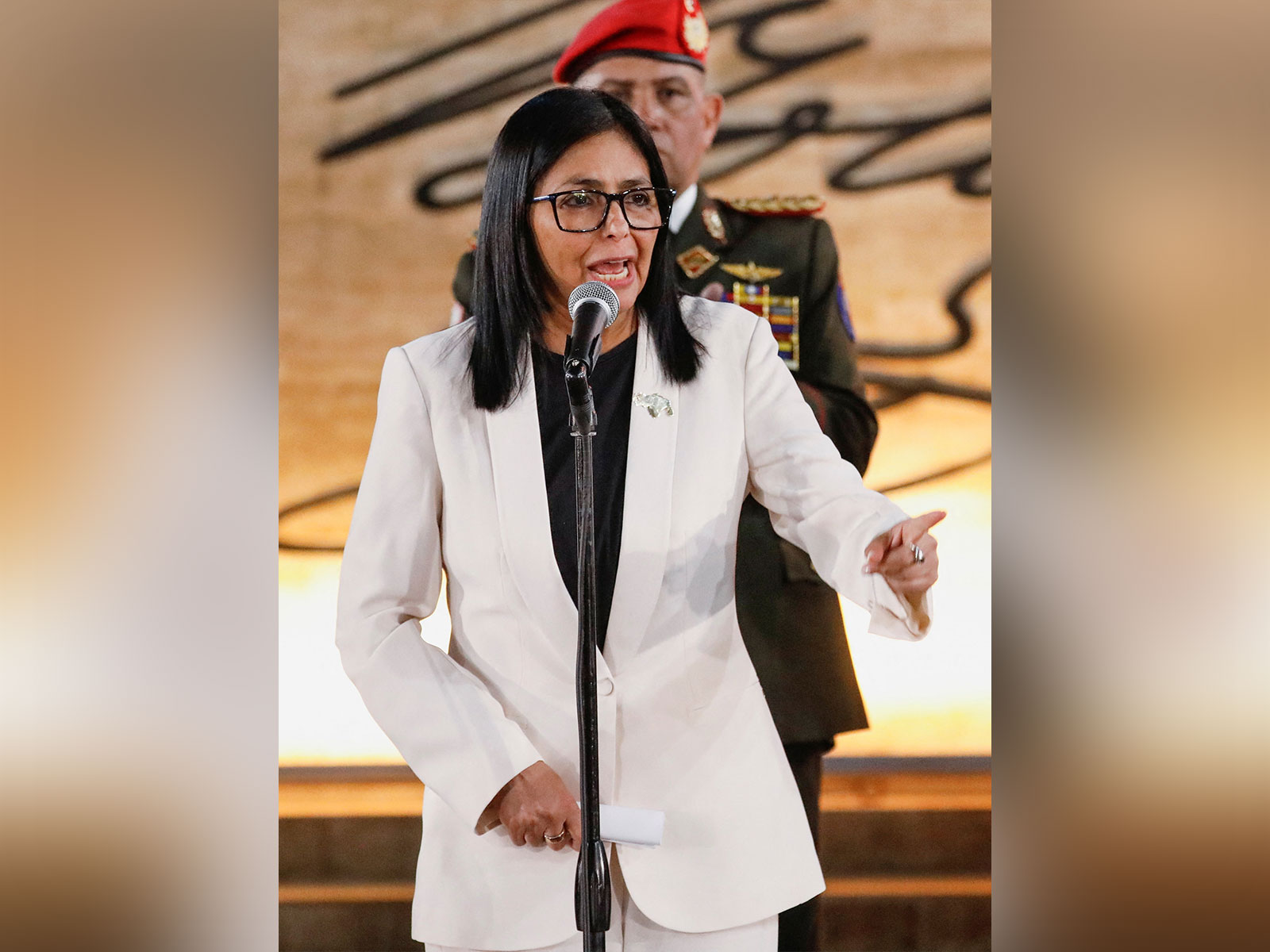 Venezuela's interim president Delcy Rodriguez (Photo/Reuters)