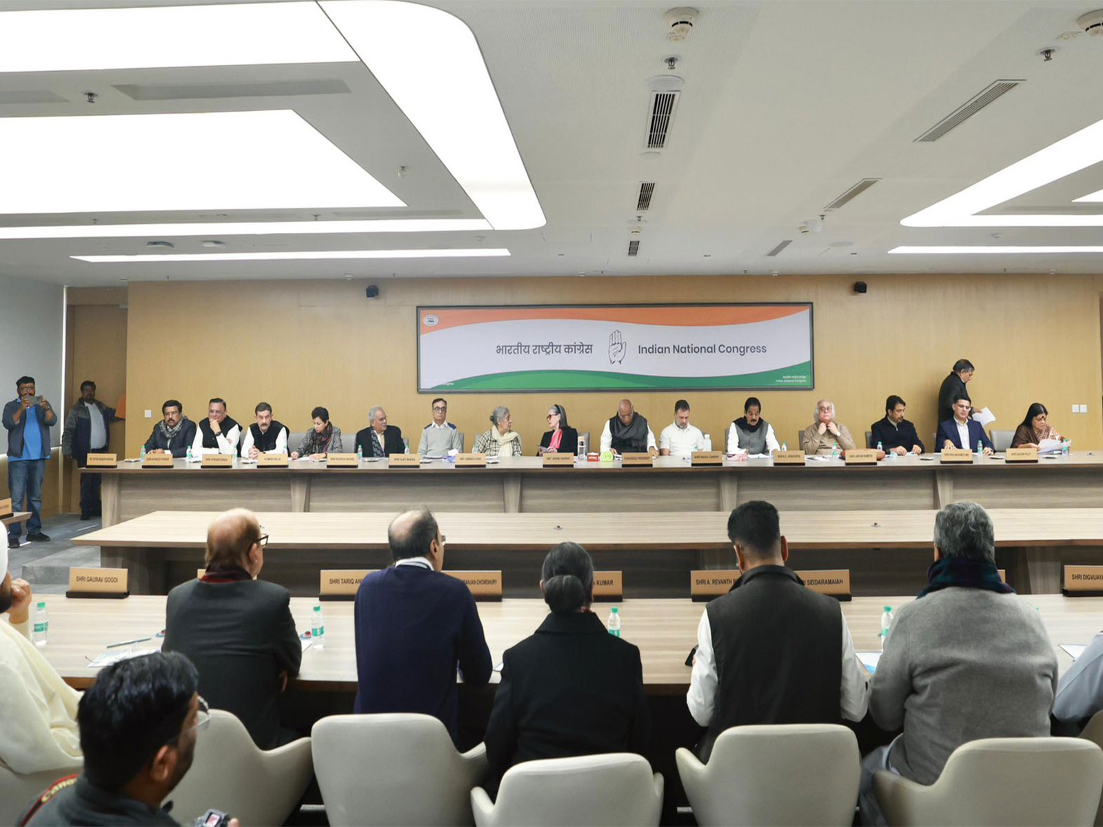 Congress CWC Meeting (File Photo/X@kharge)