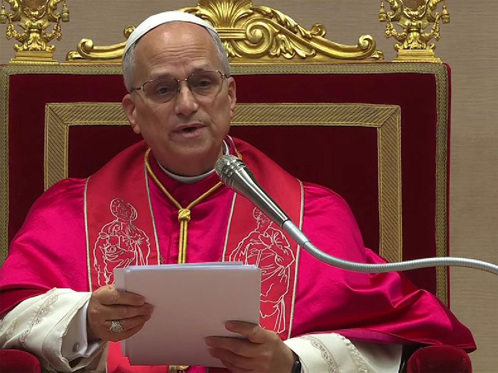 Pope Leo XIV addresses Diplomatic Corps in Vatican (Photo/Courtesy Vatican Media YouTube)