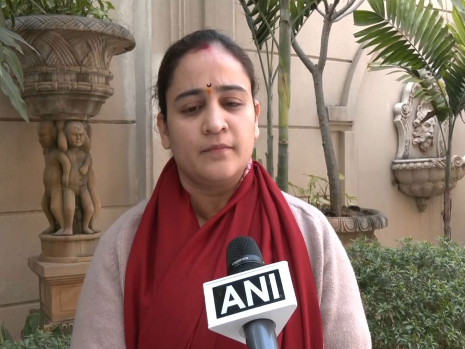 Uttar Pradesh Women's Commission Vice-Chairperson Aparna Bisht Yadav. (Photo/ANI)
