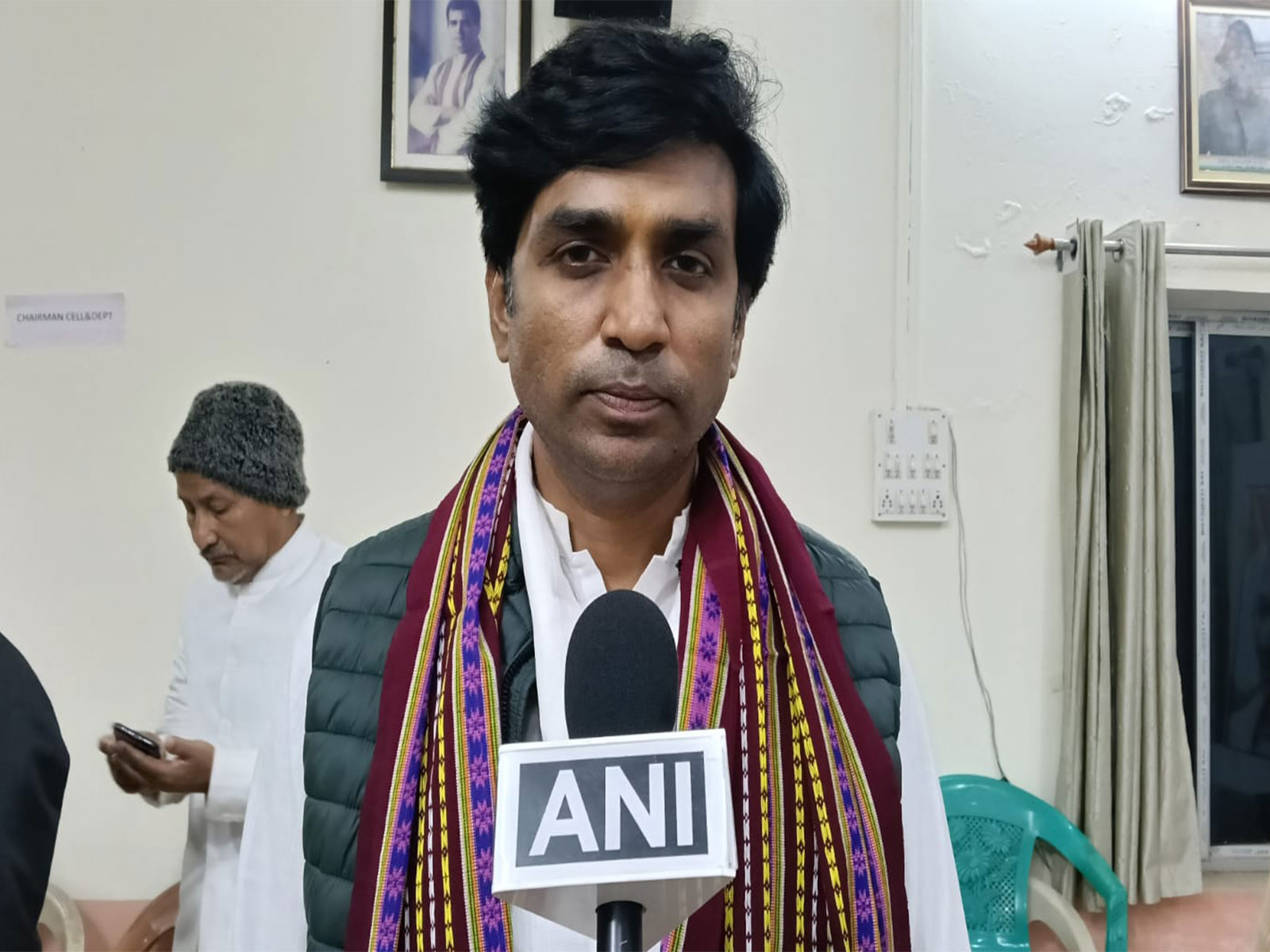 All India Adivasi Congress chairman Vikrant Bhuria (Photo/ANI)