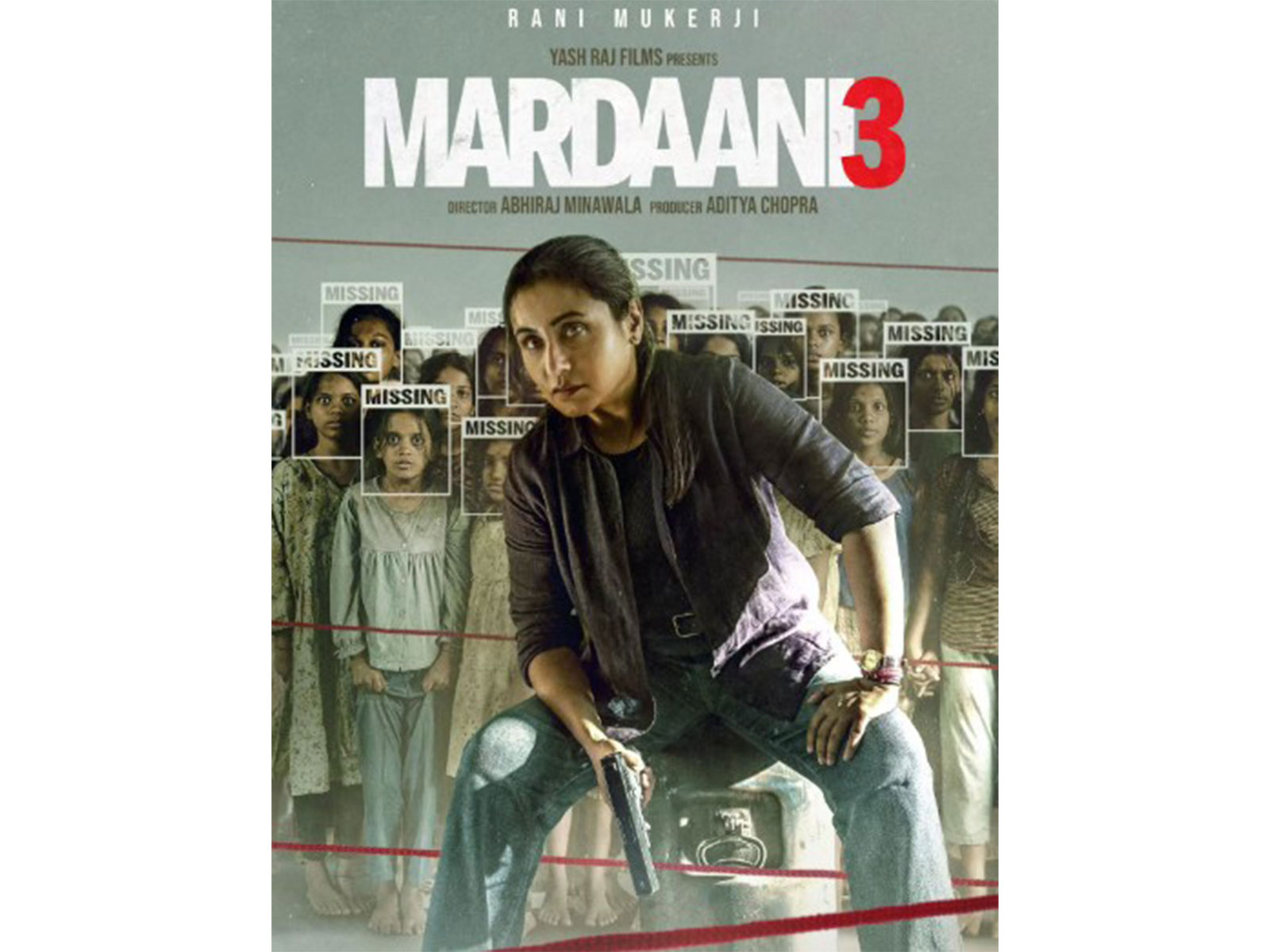 Mardaani 3 poster (Photo/instagram/@yrf)