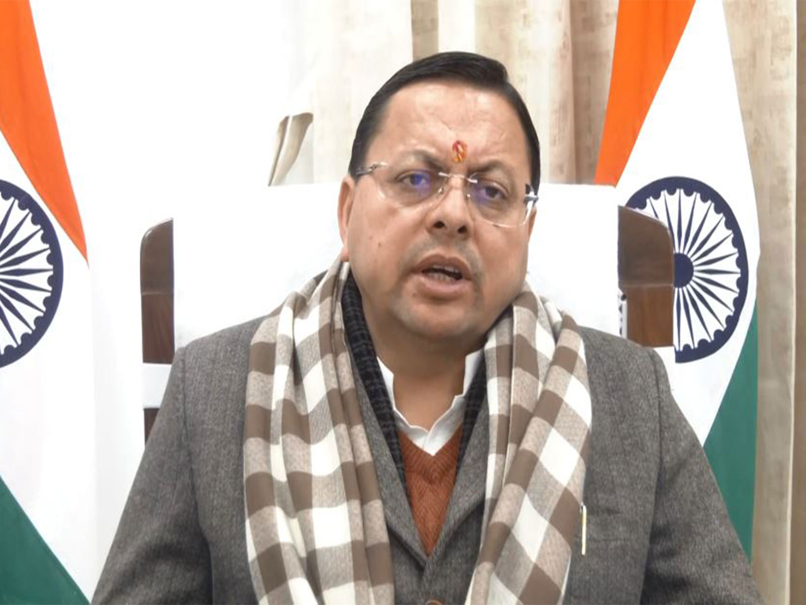 Uttarakhand Chief Minister Pushkar Singh Dhami (File Photo/ANI)