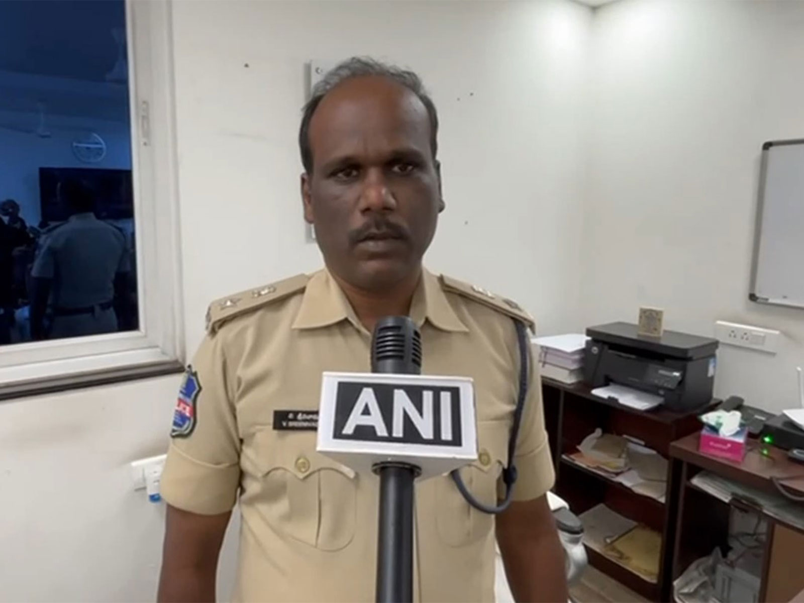 DCP V. Sreenivasulu (Photo/ANI)