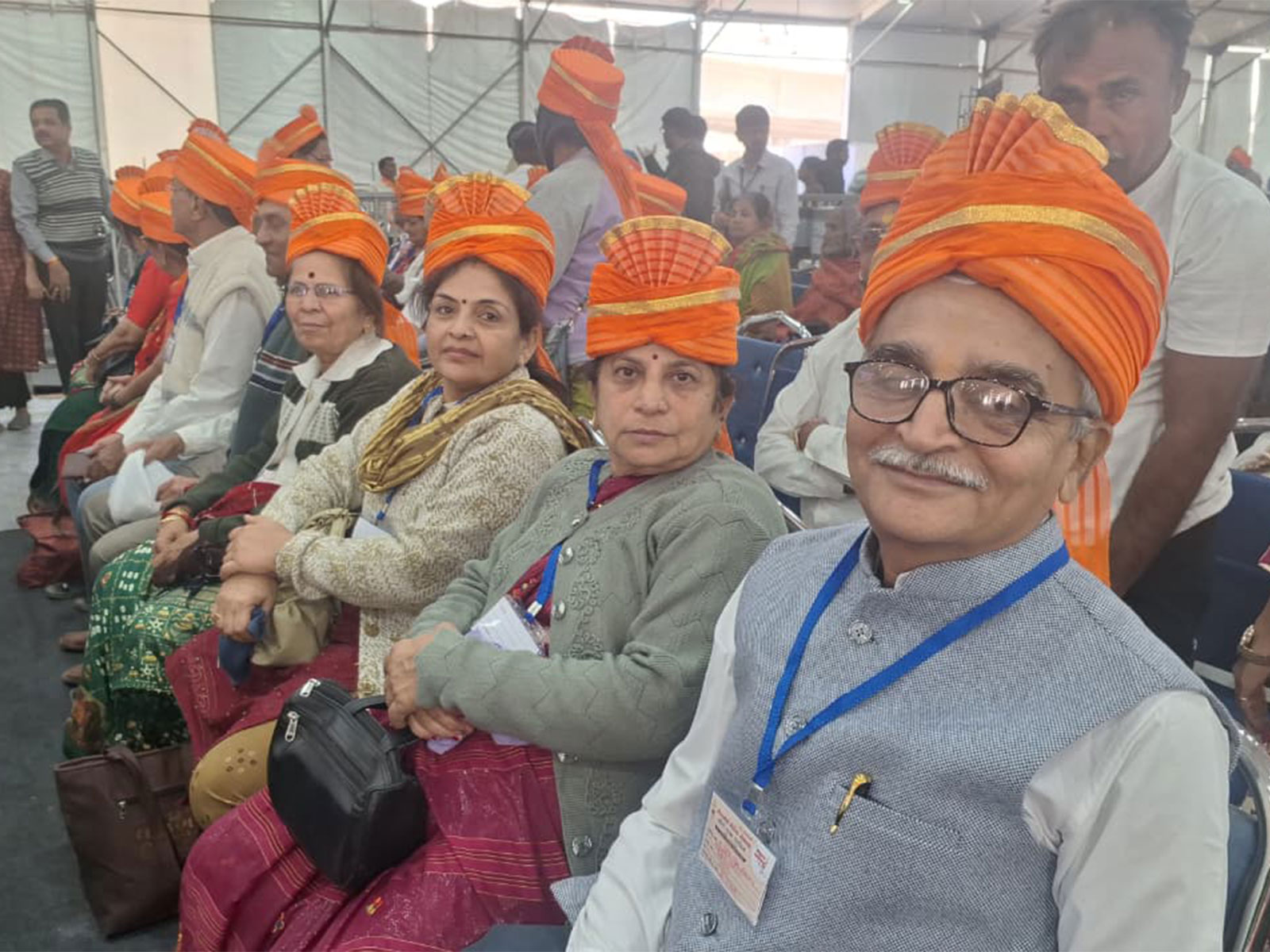 Senior citizens participate in Shaurya Yatra in Somnath (Photo: CMO)