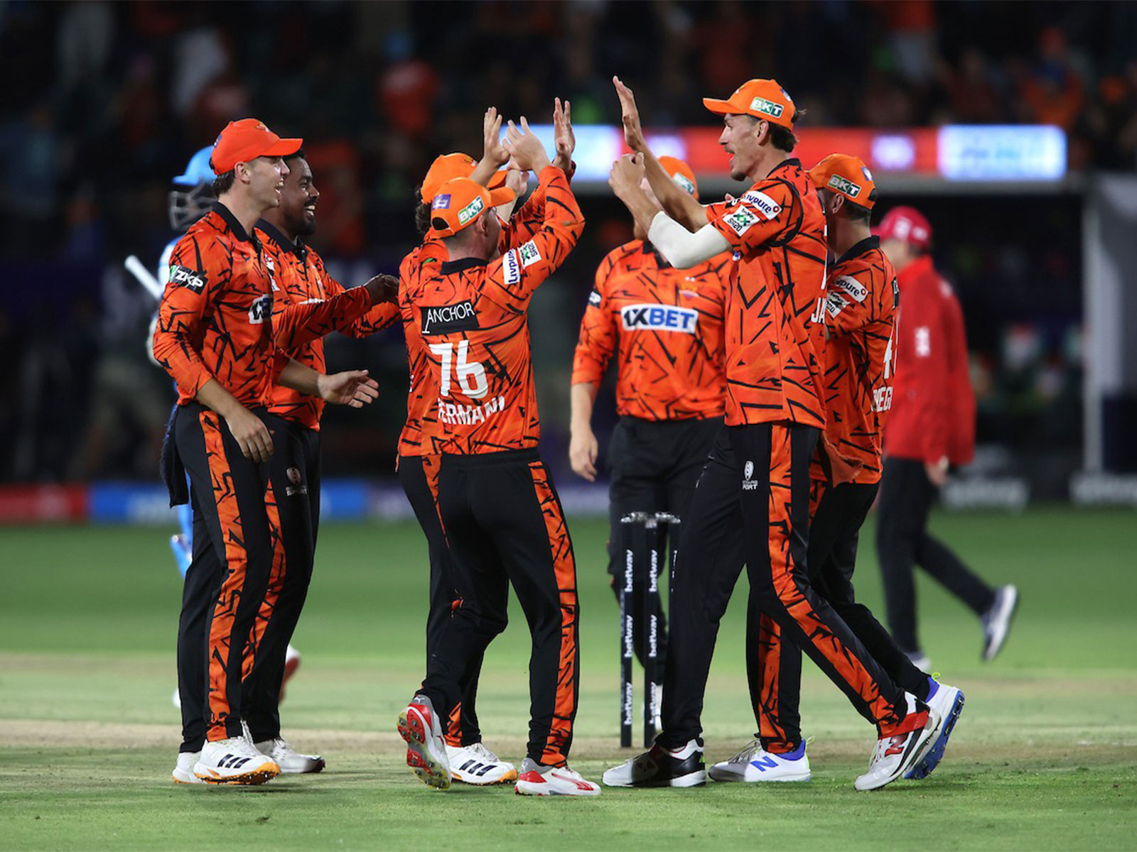 Sunrisers Eastern Cape players celebrating. (Photo: SA20)