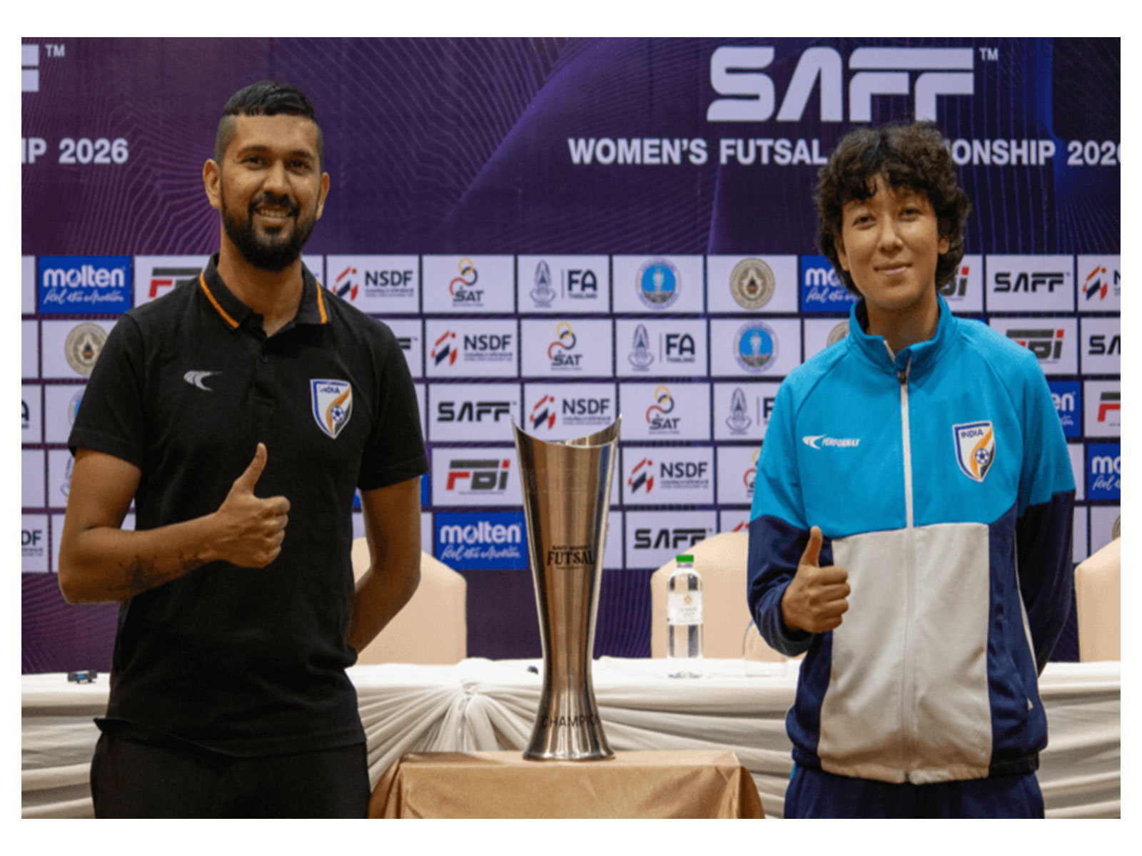 India embark on inaugural SAFF Women's Futsal Championship (Photo/AIFF)