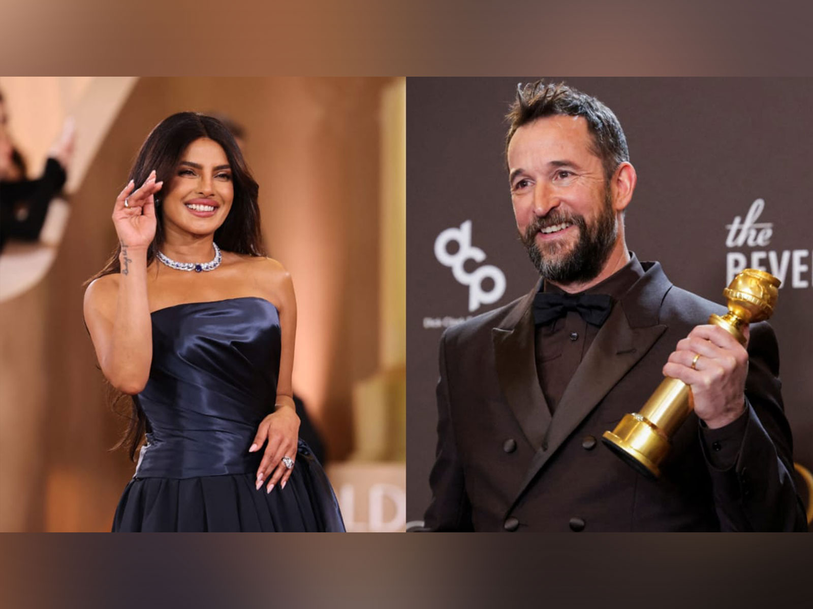 Priyanka Chopra (L) Noah Wyle (R) (Photo/Reuters)