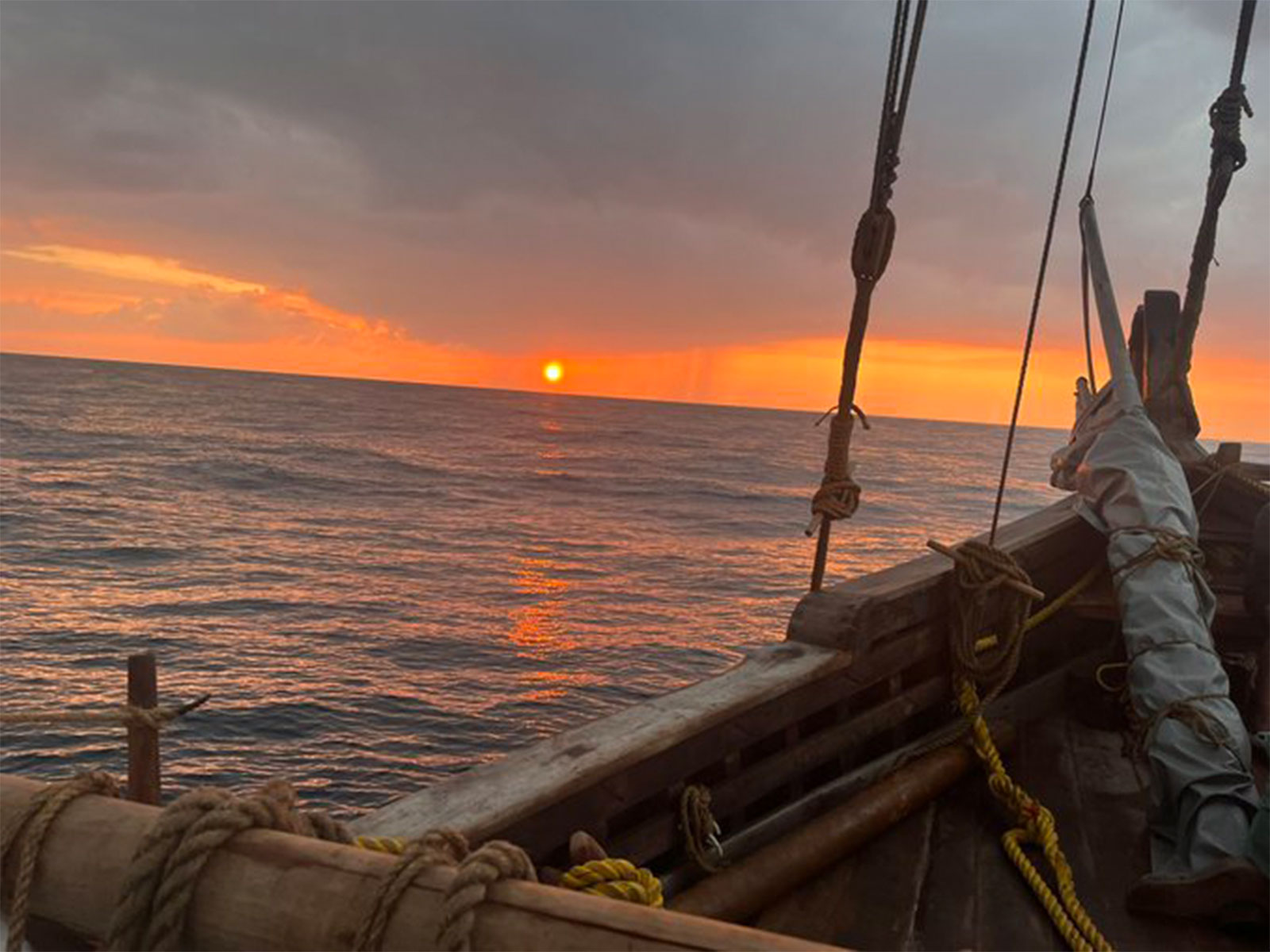 Economist and PM's Economic Advisory Council member Sanjeev Sanyal posts about INSV Kaundinya's journye (Photo/x/@sanjeevsanyal); inline images (Photo X/@hem_foxtrot)