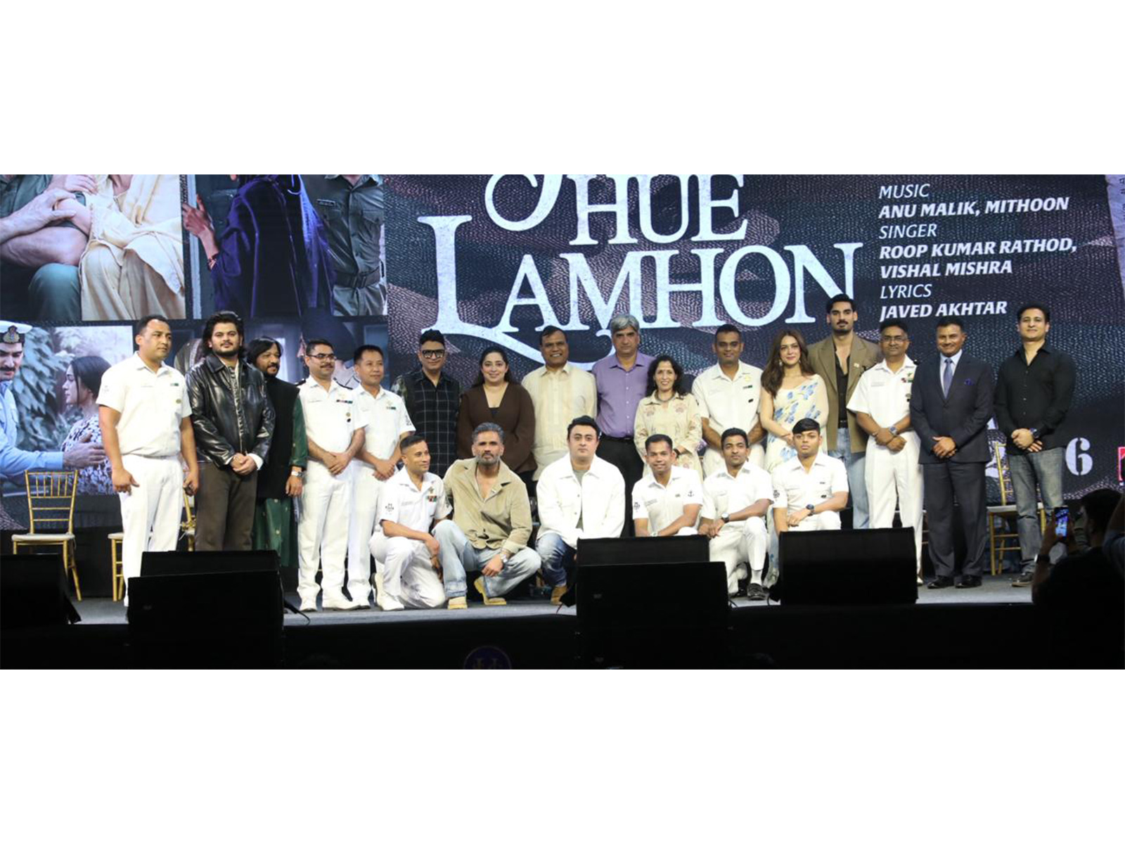 Jaate Hue Lamhon song launch (Image source: Border 2 team)