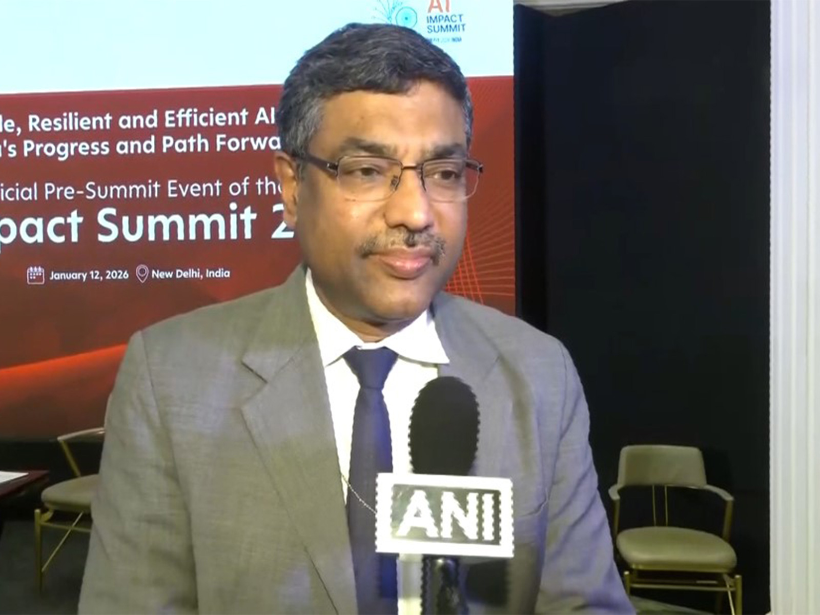 Ministry of Electronics and Information Technology (MeitY) Secretary S Krishnan. (Photo/ANI)