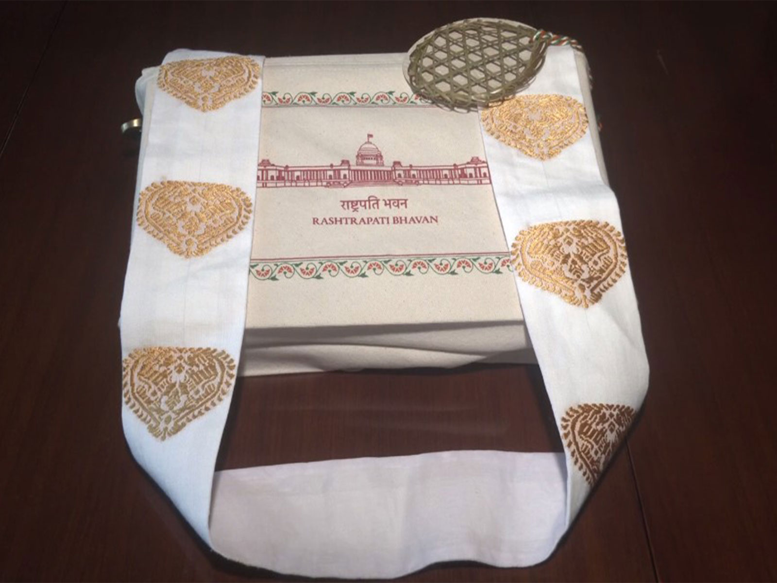 Visual of invitation for Rashtrapati Bhavan 'At Home' reception (Photo/ANI)