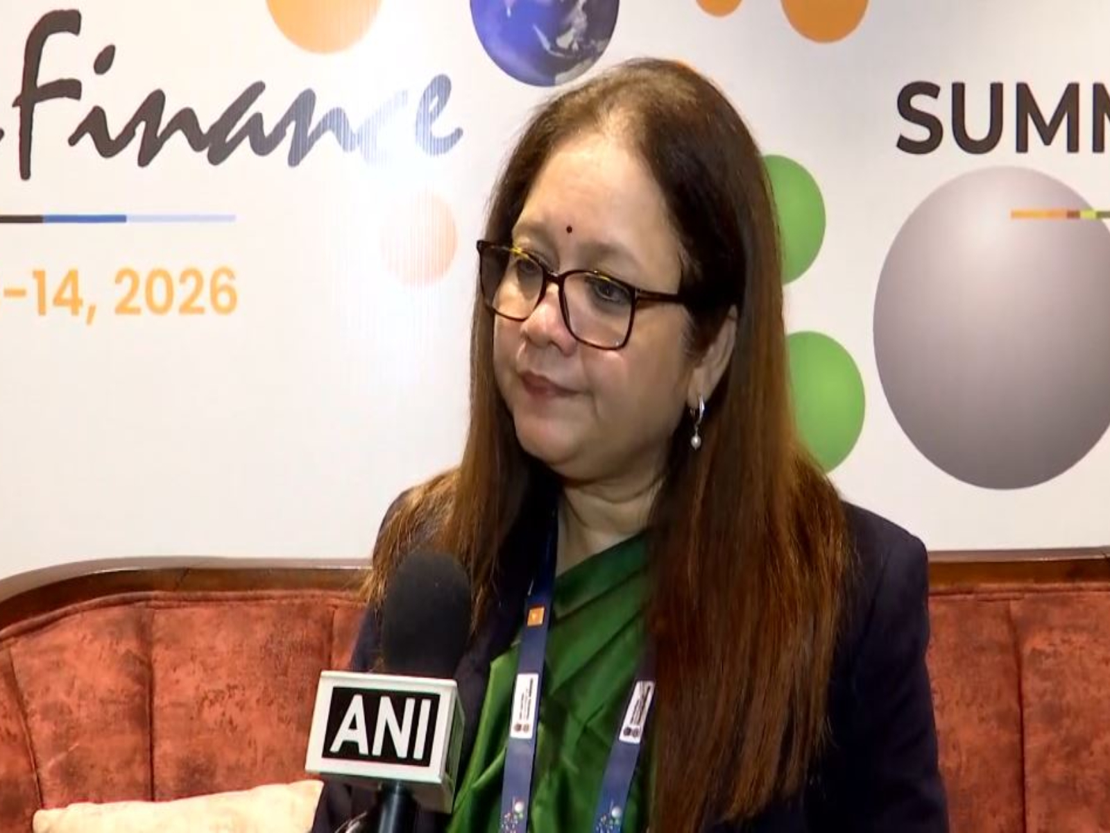 Kalpana Ajayan, Regional Head - South Asia, Women's World Banking. (Photo: ANI)