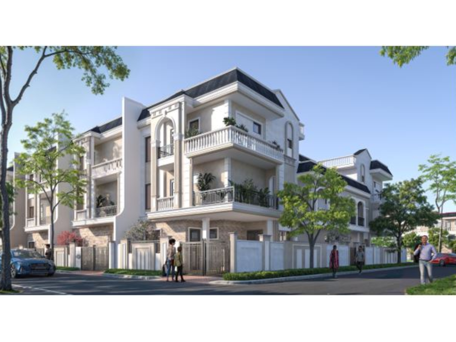 A visual of Amor by CCS Infratech, Lucknow's one-of-its-kind AI-powered luxury villas, combining smart technology, premium design, and lifestyle-led living