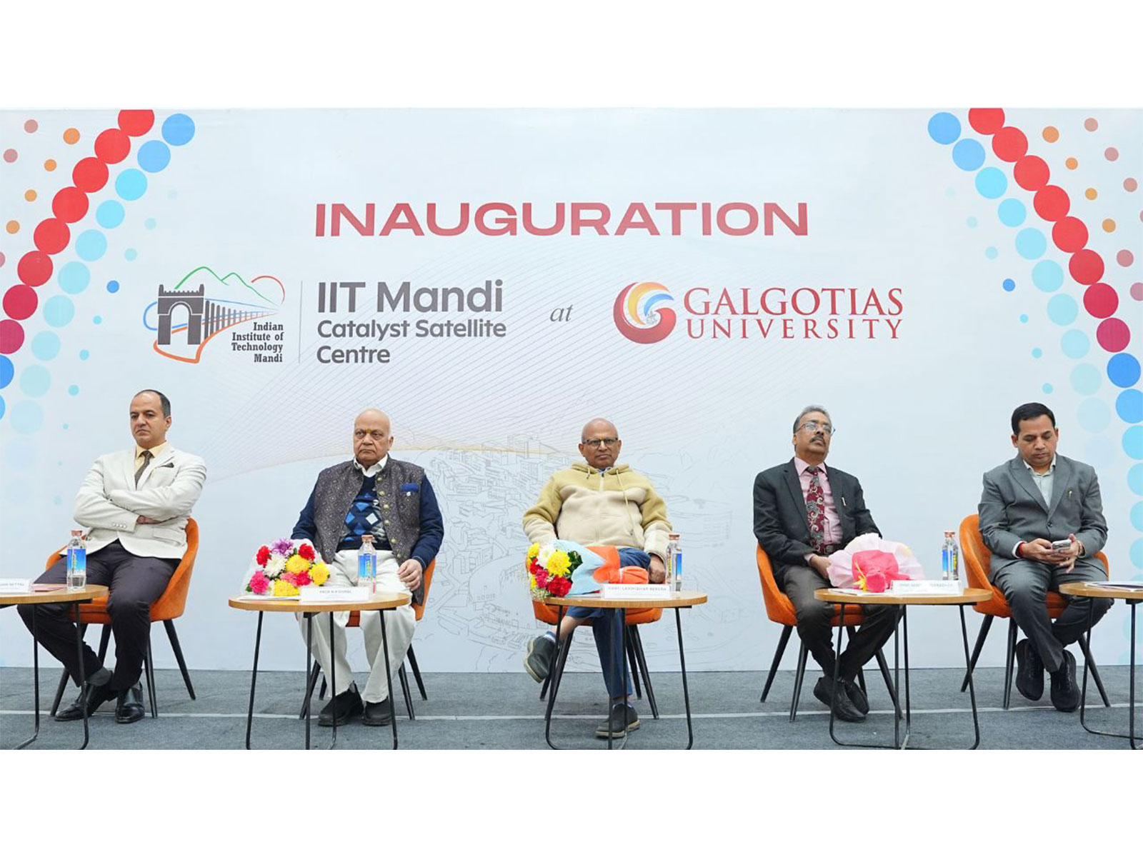 Inauguration of the IIT Mandi Catalyst Satellite Centre at Galgotias University