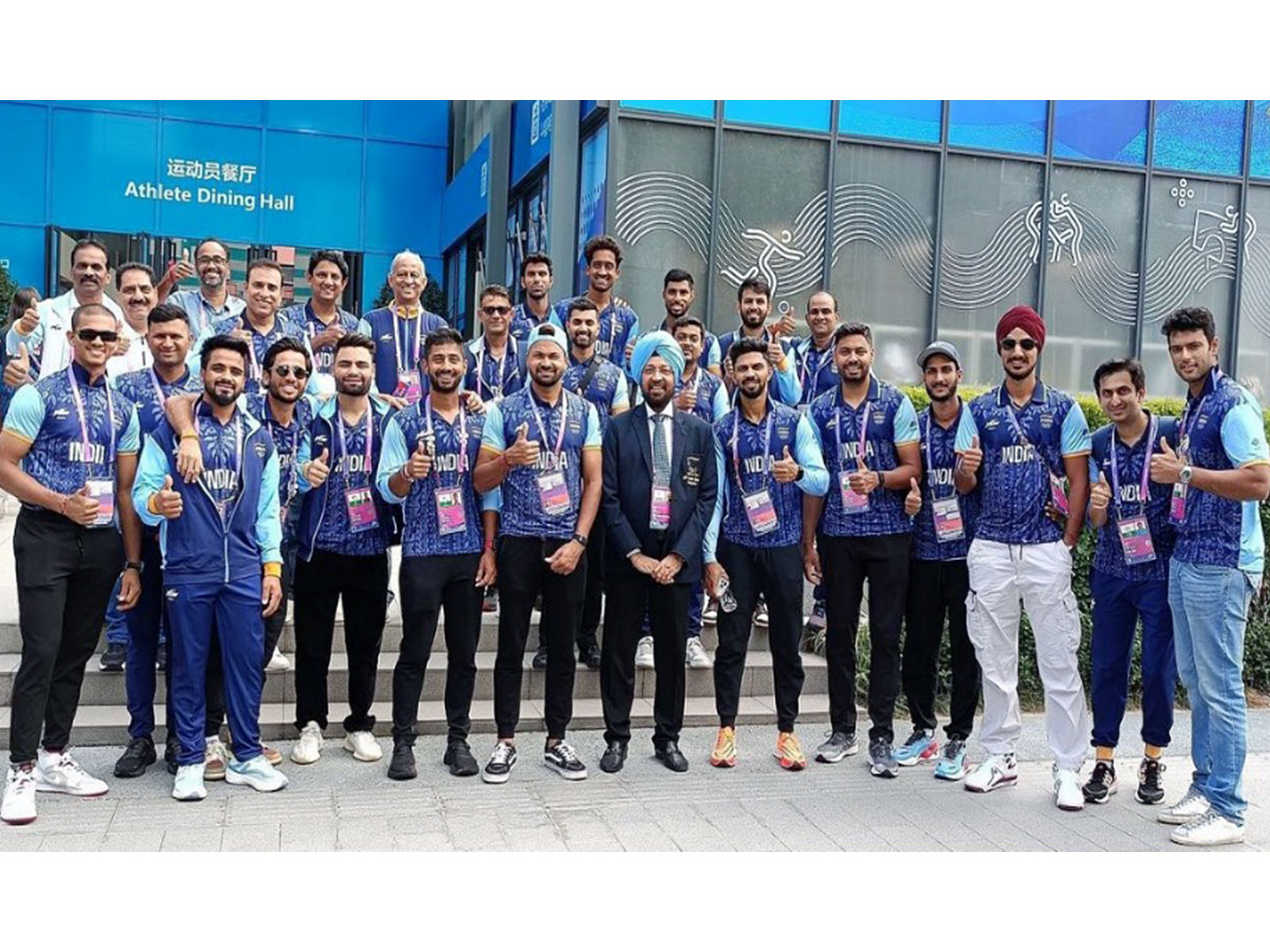 Indian men's cricket team which clinched the Asian Games title. (Photo: ANI)