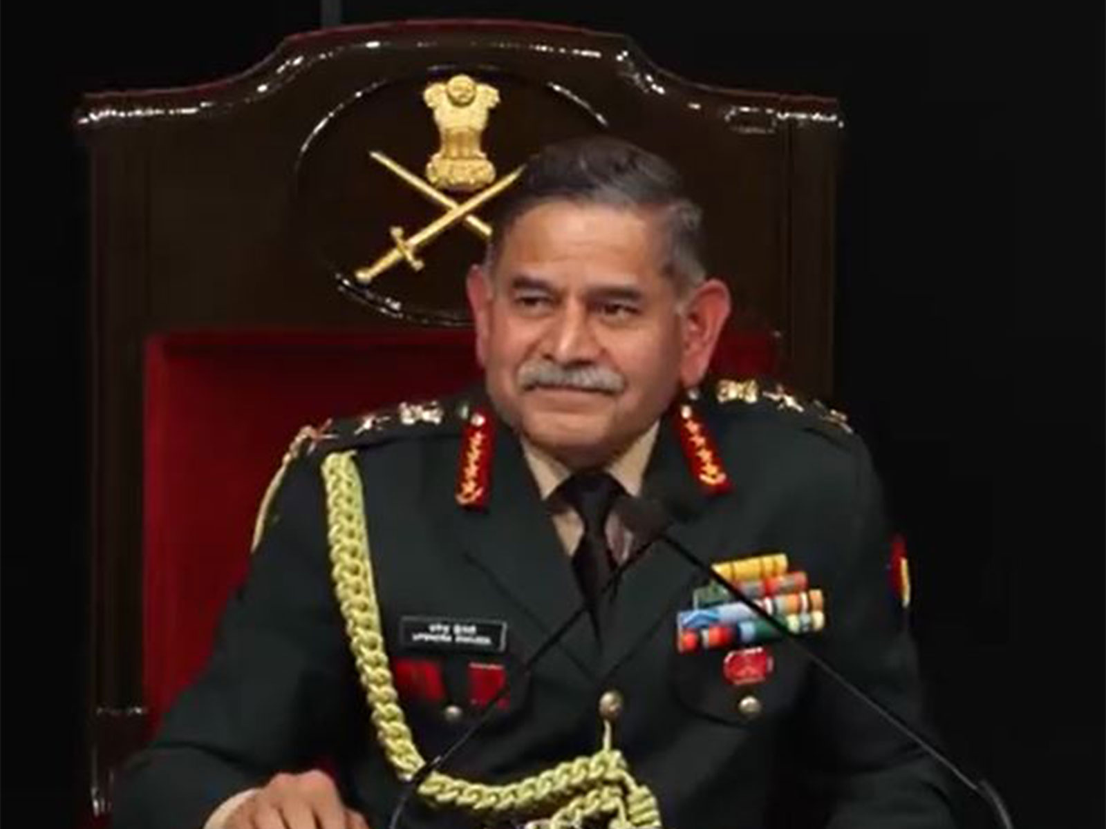 Indian Army Chief General Upendra Dwivedi (Photo/ANI)