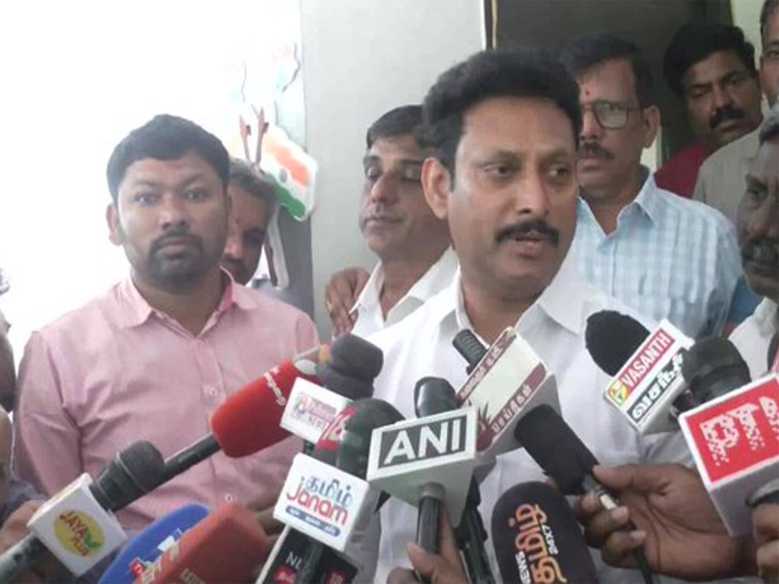 Tamil Nadu Education Minister Anbil Poiyamozhi Mahesh (Photo/ANI)