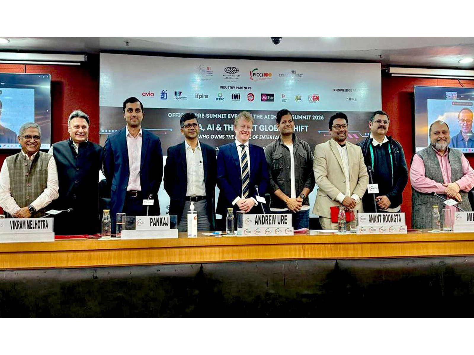 Pre-summit panel ahead of the India AI Impact Summit 2026 (Photo/FICCI)