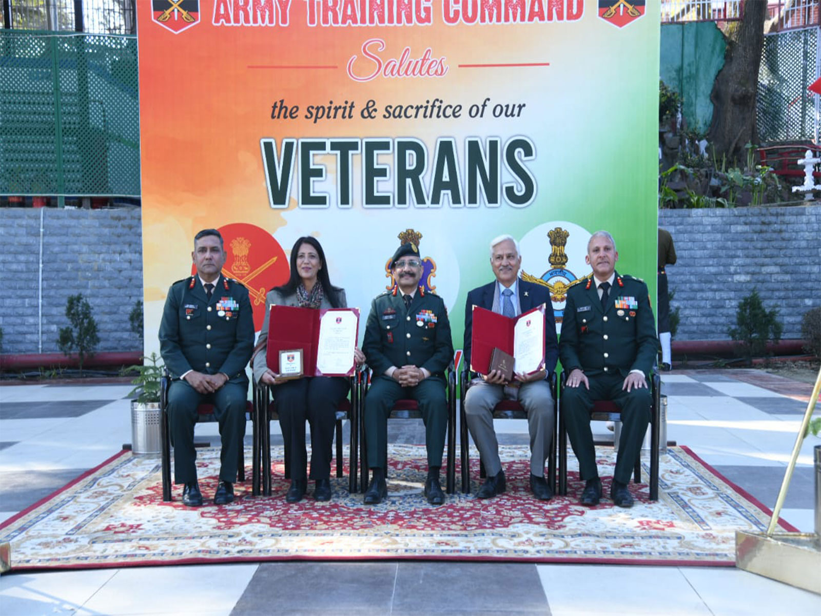Army Training Command organised the 10th Armed Forces Veterans' Day (Photo/ANI)