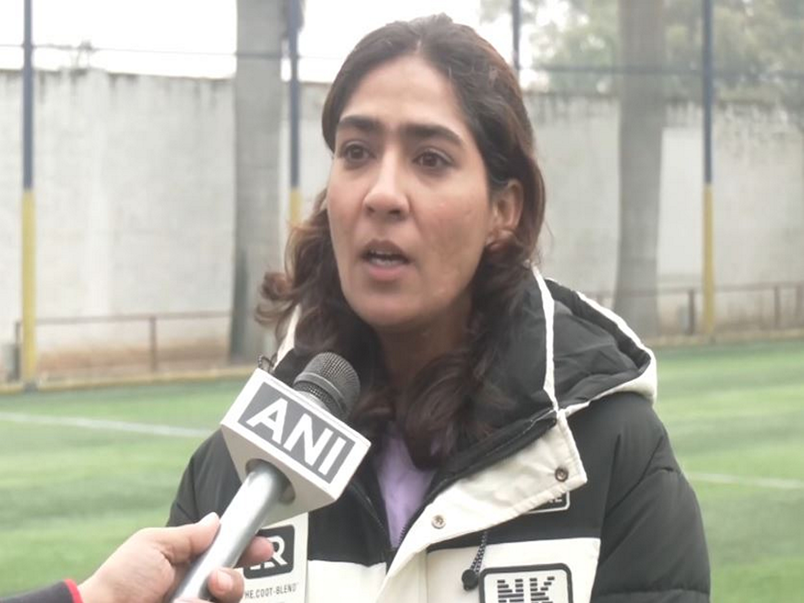 Football coach Nadia Nighat (Photo: ANI)