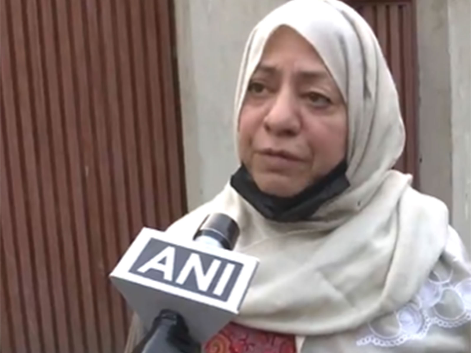 Rehana, mother of a child studying in Iran (Photo/ANI)