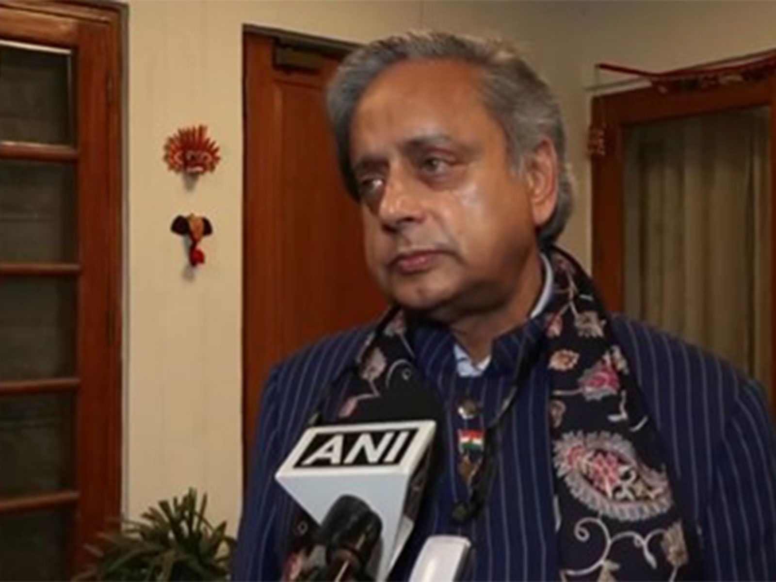 Chairman of the Standing Committee on Foreign Affairs and Congress MP Shashi (Photo/ANI)