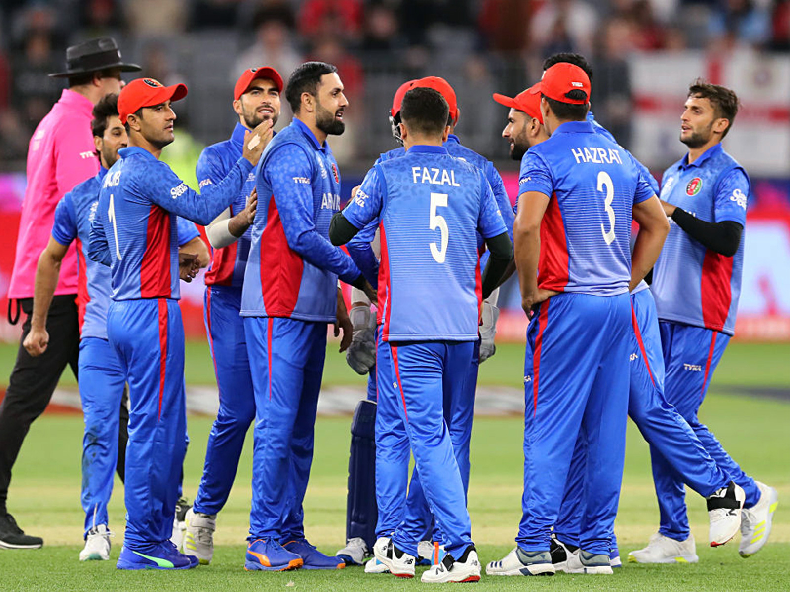 Afghanistan team players. (Photo/ANI)