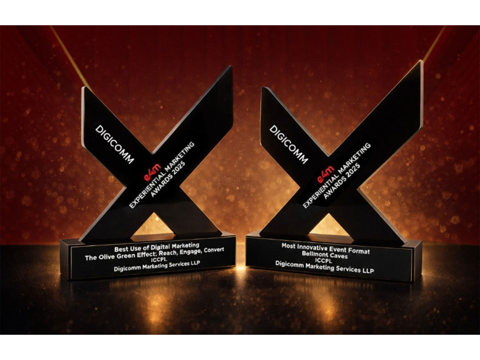 Digicomm, the digital arm of ICCPL group, clinches Double Wins at Experiential Marketing Awards 2025