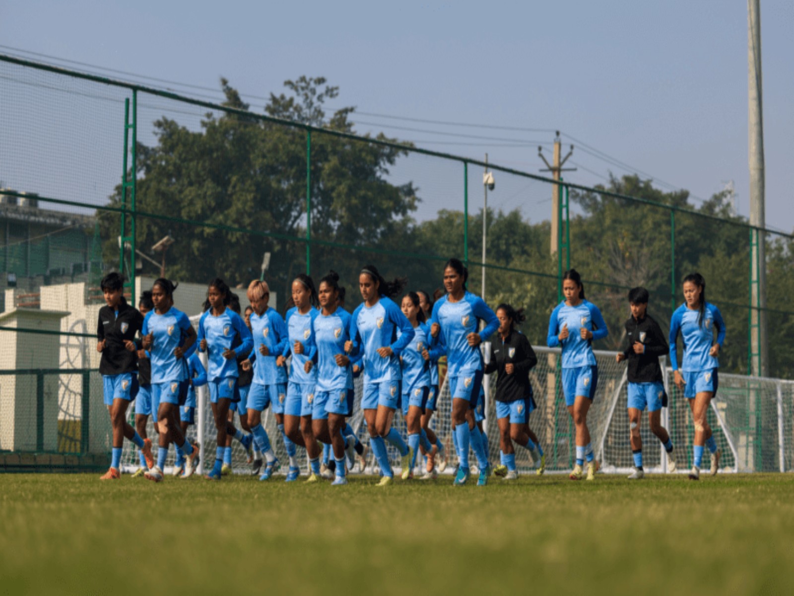 Indian senior women's team. (Photo/AIFF)