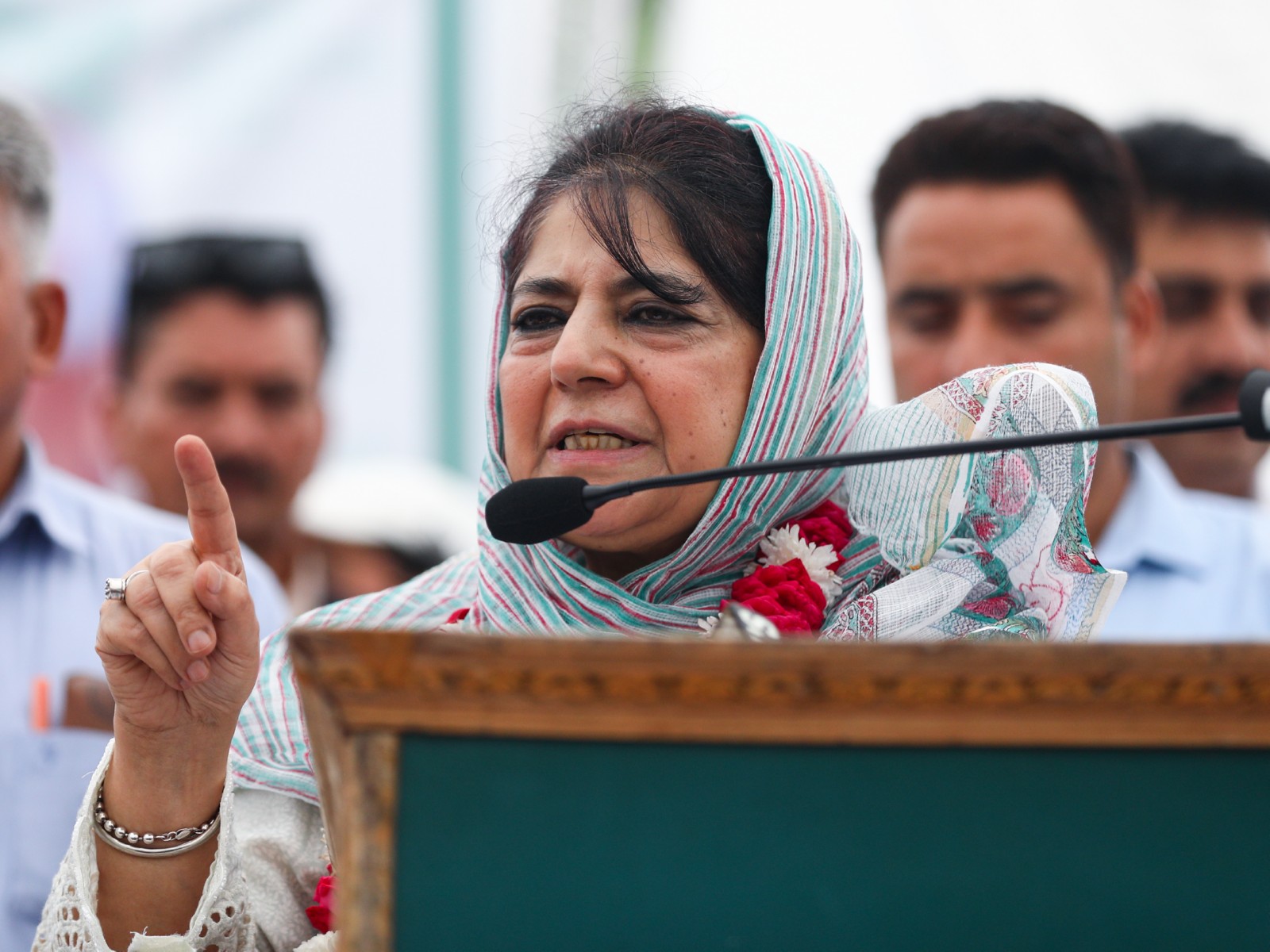 PDP chief Mehbooba Mufti (File Photo/ANI)