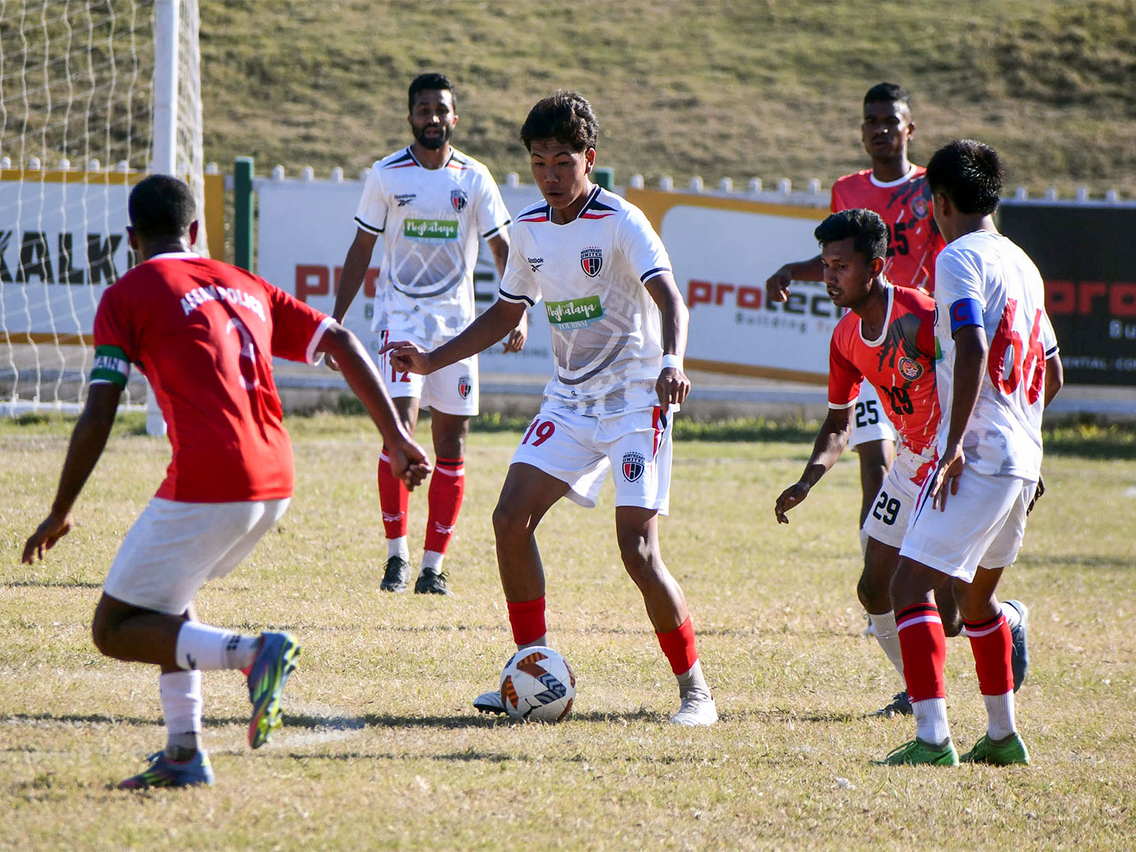 A football match being played in Guwahati (File Photo/ANI)