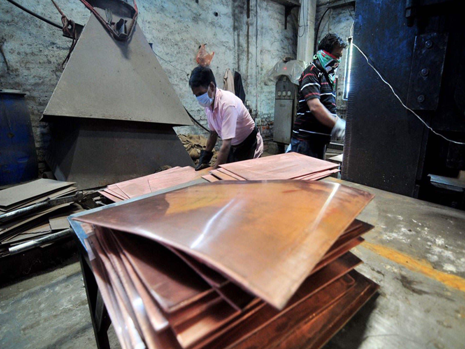A copper plate manufacturing factory (File Photo/ANI)