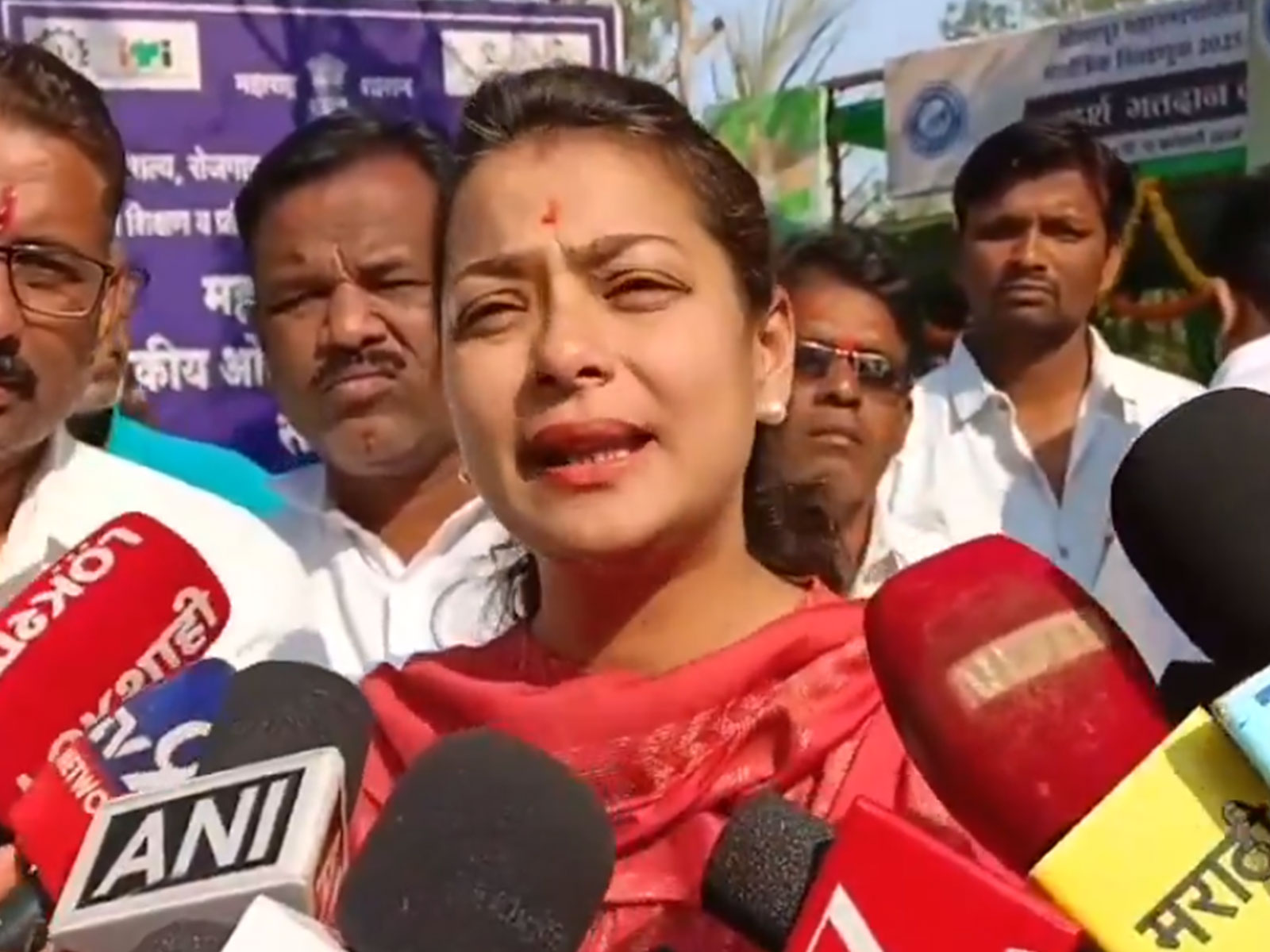 Congress MP Praniti Shinde (Photo/ANI)