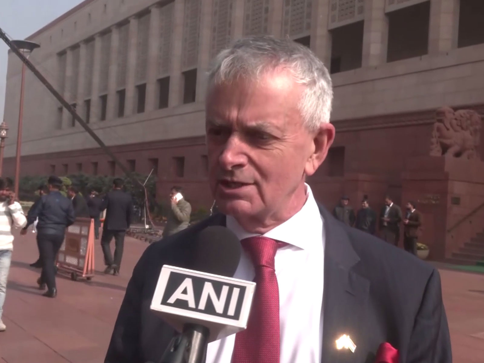 Canada's High Commissioner to India Christopher Cooter (Photo/ANI)