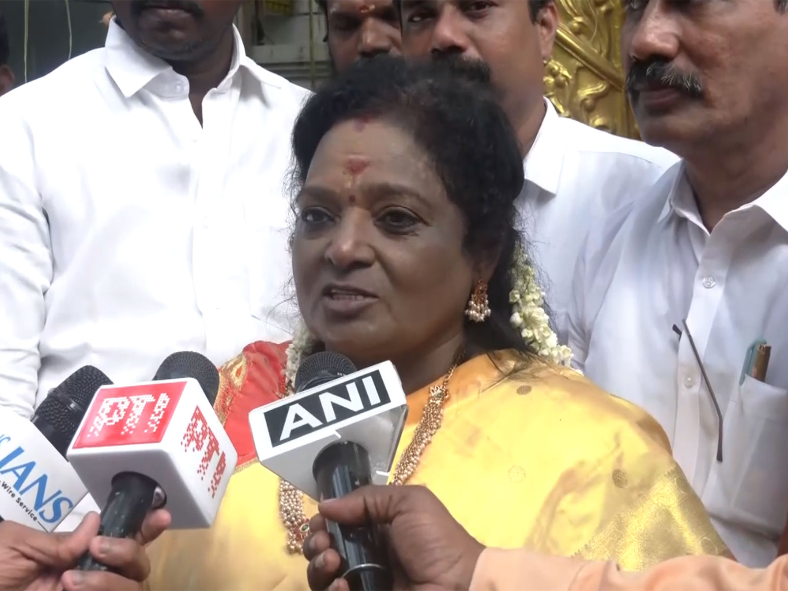 BJP leader Tamilisai Soundararajan (Photo/ ANI)