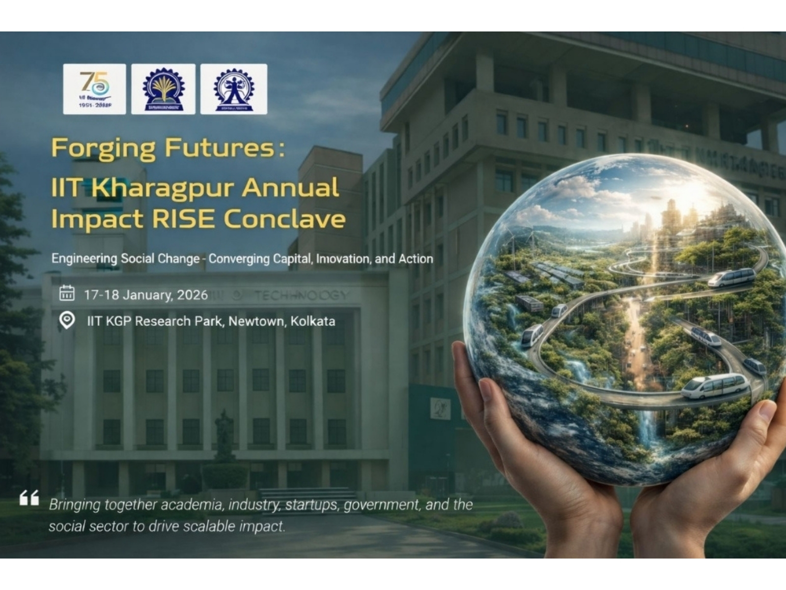 IIT Kharagpur to Host Impact RISE CSR Conclave: Forging Future Through Innovation and Sustainable Partnerships