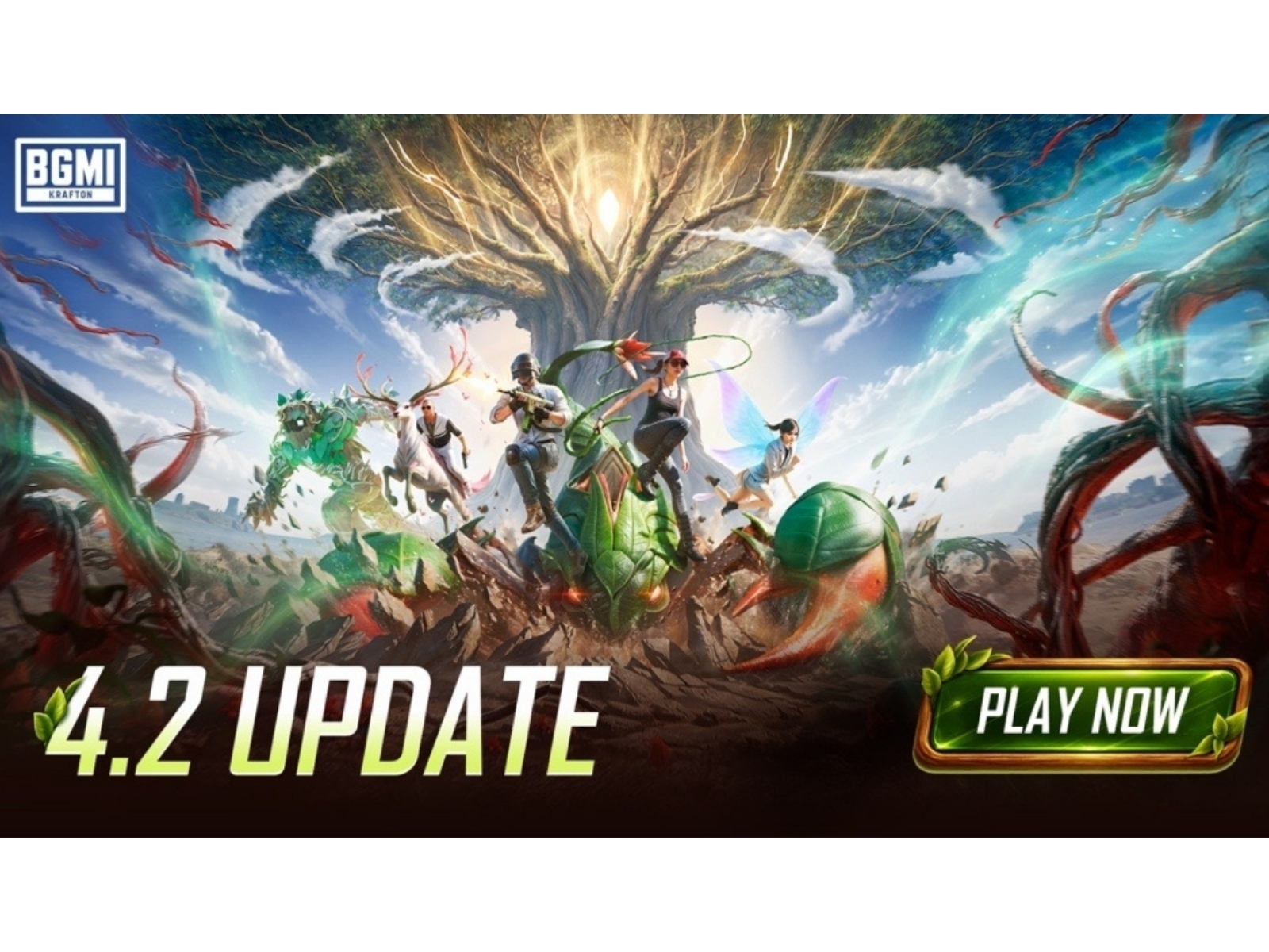 BGMI Evolves into a Living Fantasy World with the 4.2 Update, Unlocking Primewood Genesis, Iconic Collaborations, and a New Competitive Era