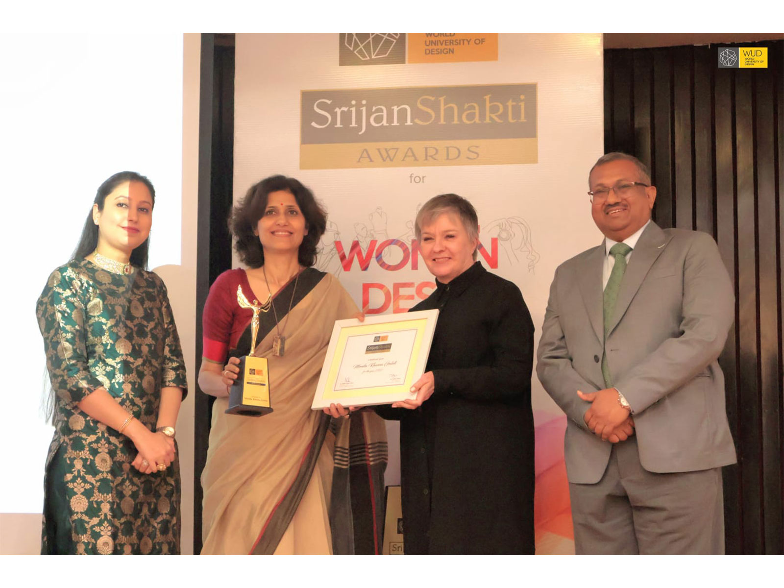 Winners of SrijanShakti Awards 2025 by World University of Design