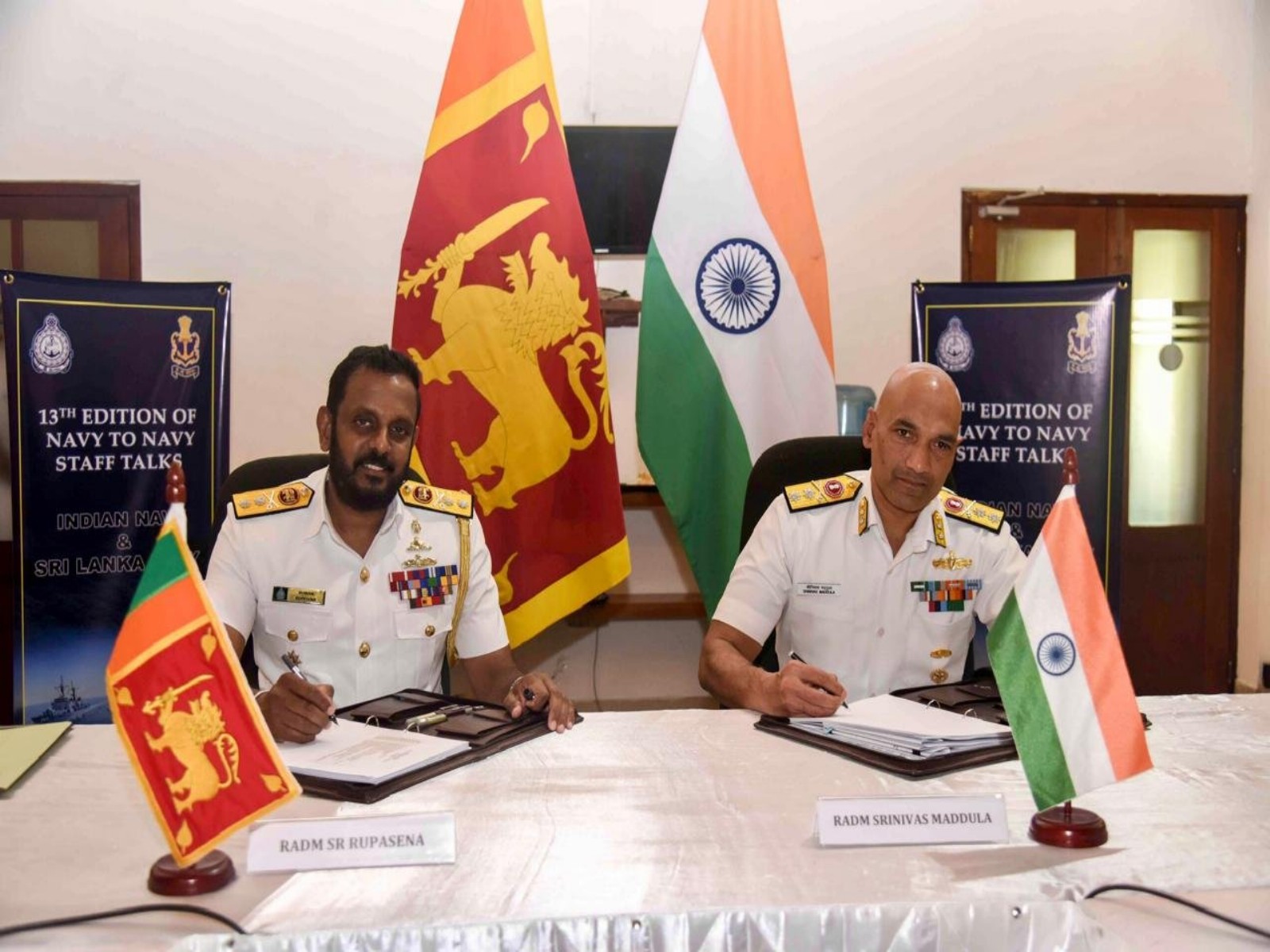 Indian, Sri Lankan navies conclude 13th edition of staff talks (Photo/X@indiannavy)