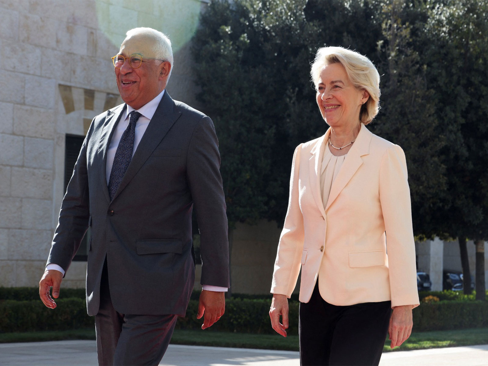 European Council President Antonio Costa and European Commission President Ursula von der Leyen (Photo/Reuters)