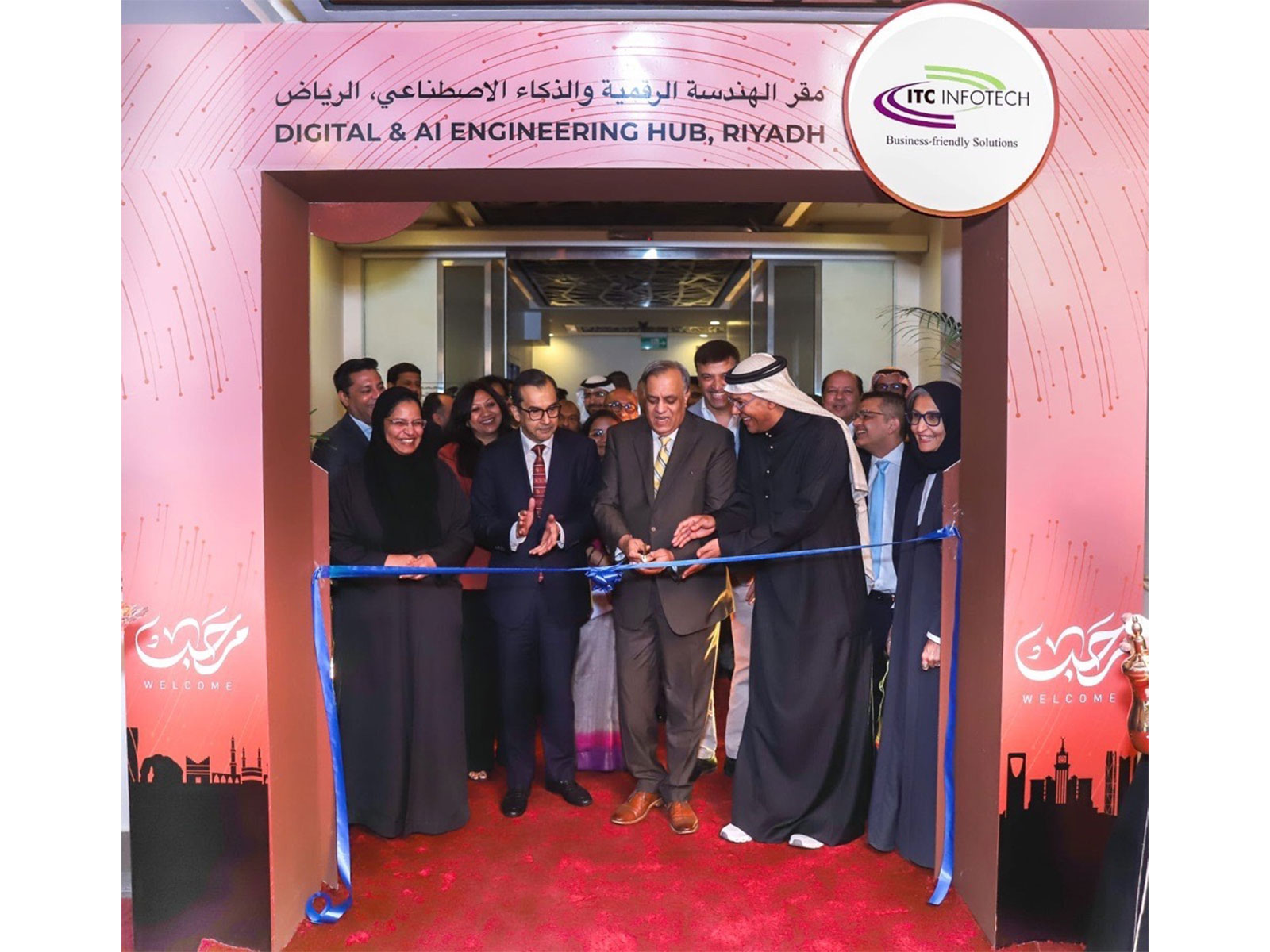 A glimpse into the exciting launch of ITC Infotech's Digital & AI Engineering Hub in Riyadh