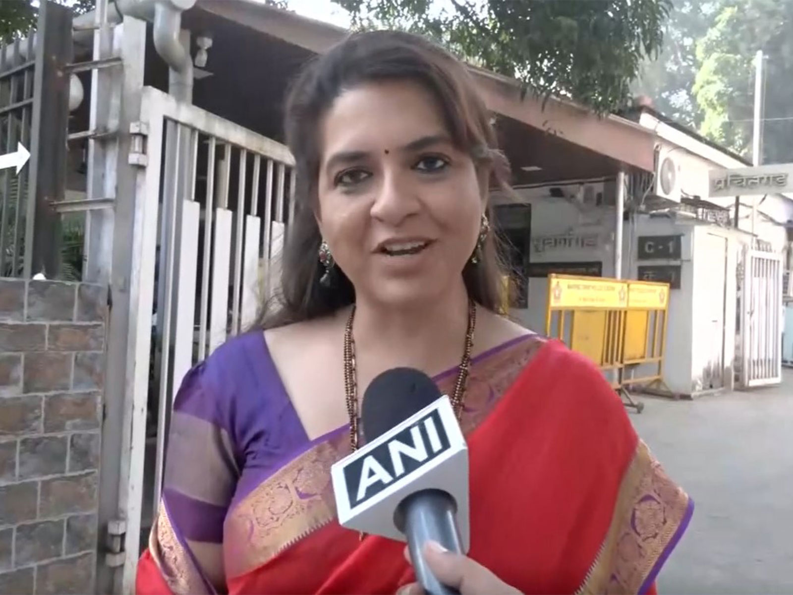 Shiv Sena leader Shaina NC (Photo/ANI)